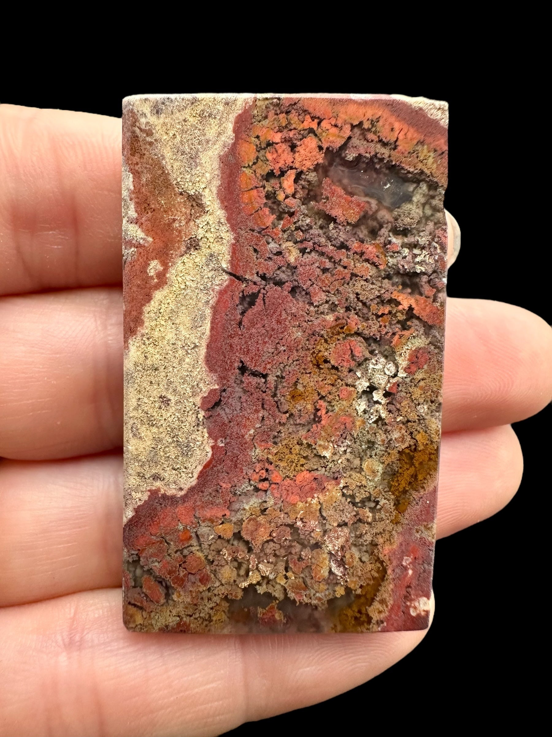 Moos agate plate – West Java, Indonesia - MECH122