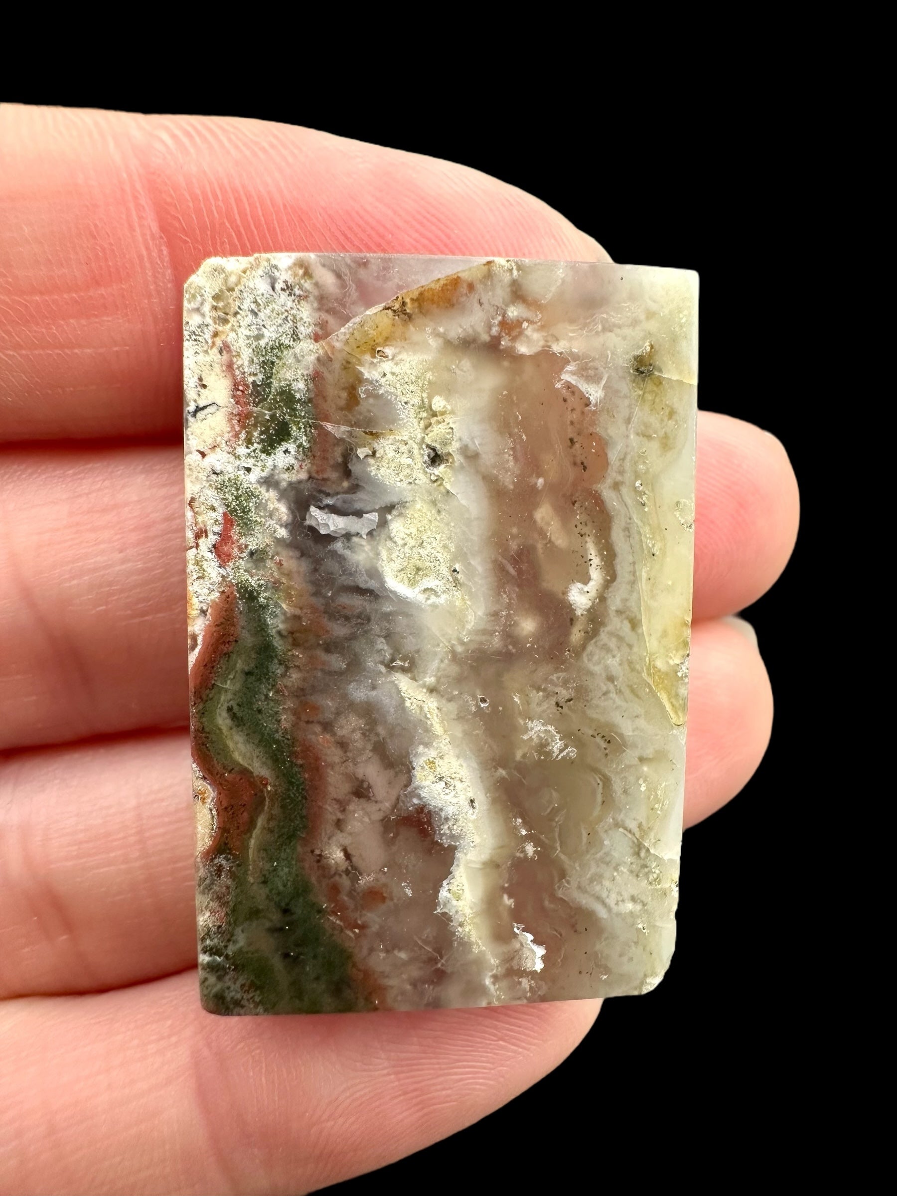 Moos agate plate – West Java, Indonesia - MECH123