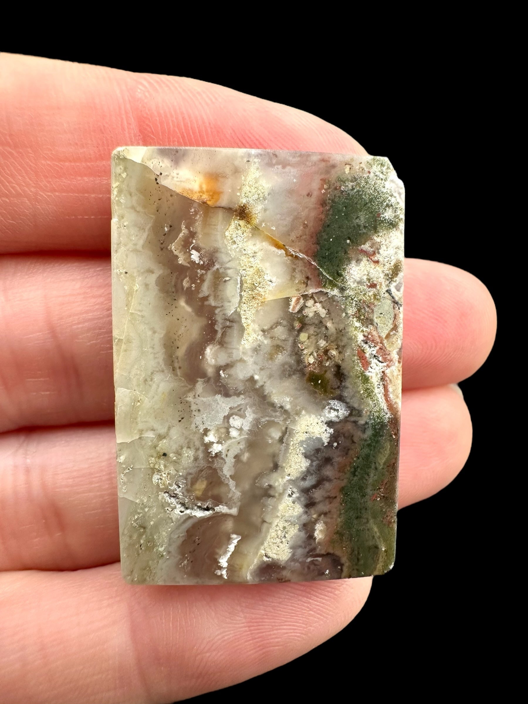 Moos agate plate – West Java, Indonesia