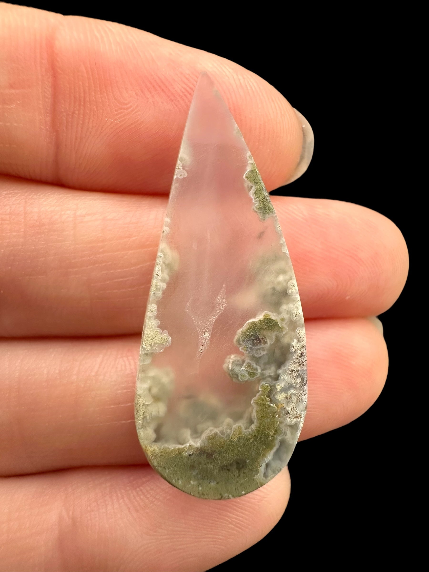 Moos agate cabochon – West Java, Indonesia - MECH129