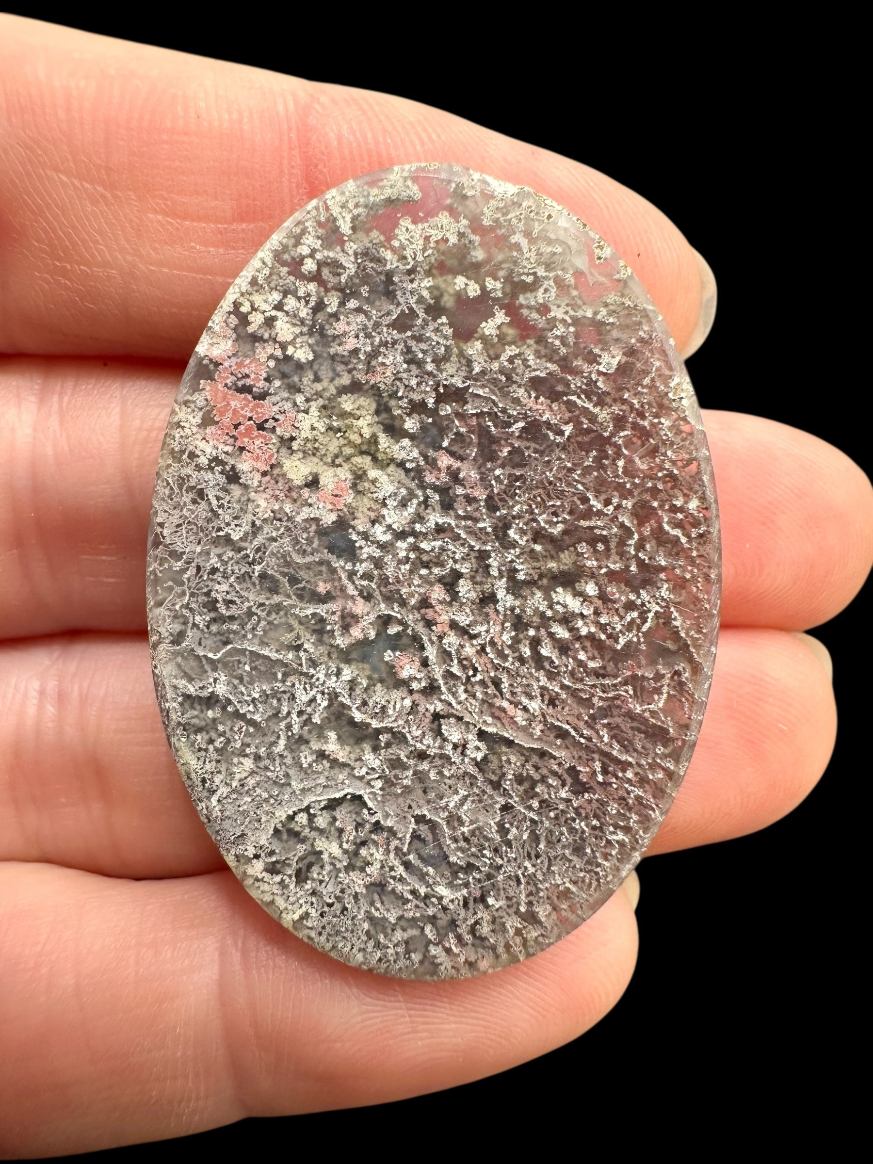 Moos agate cabochon – West Java, Indonesia - MECH133