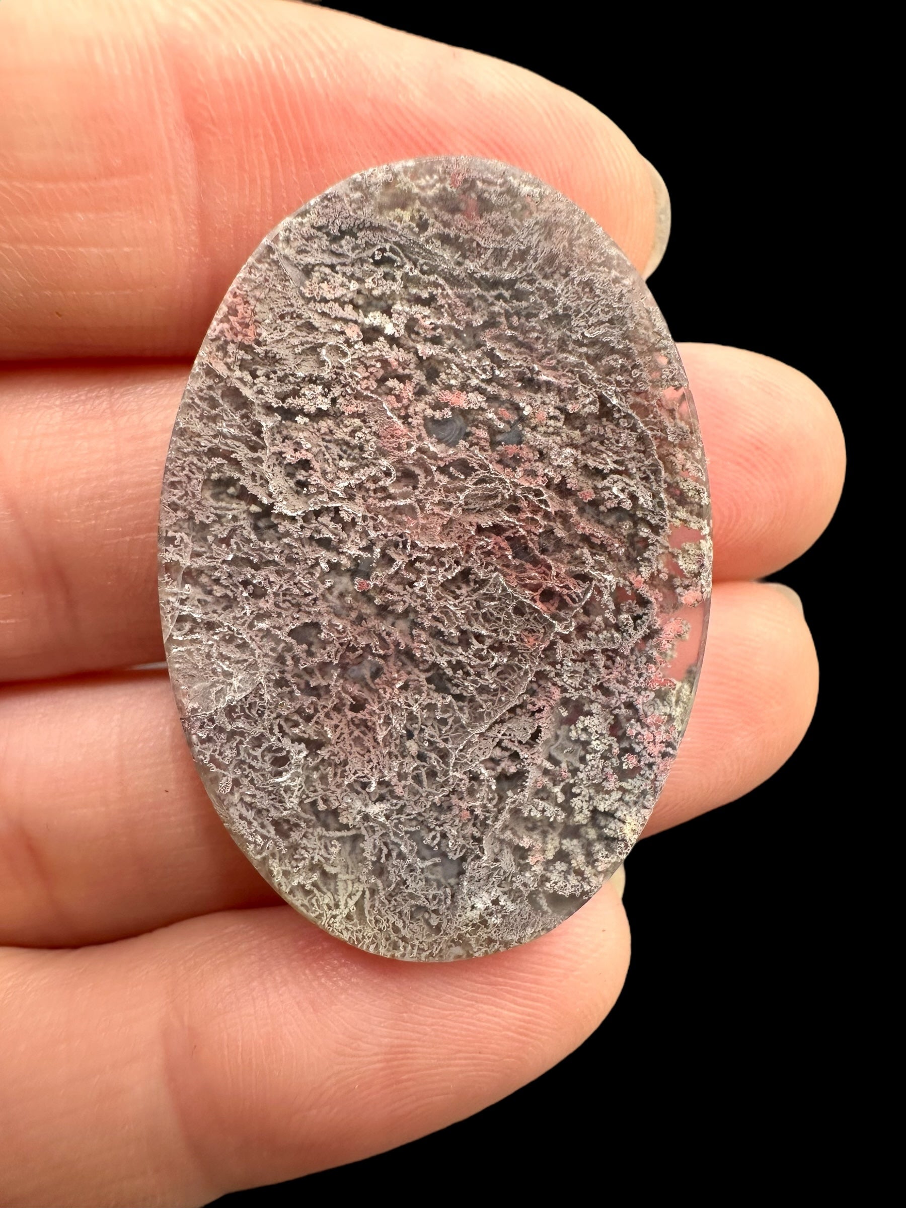 Moos agate cabochon – West Java, Indonesia - MECH137