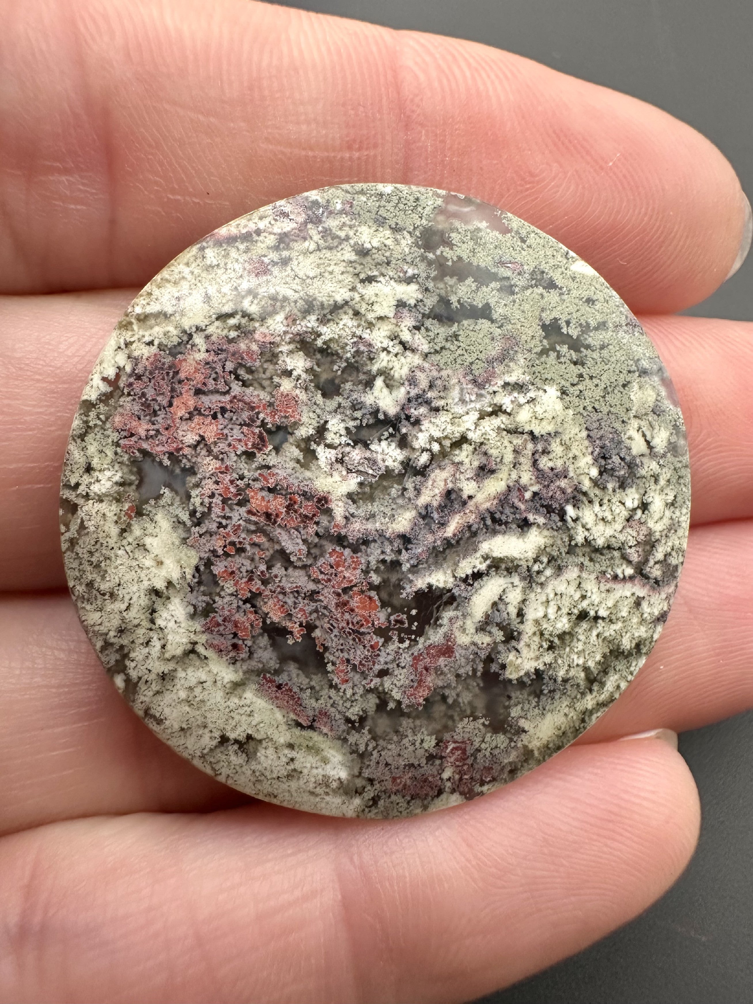 Moos agate – 30 pieces - XXXX37