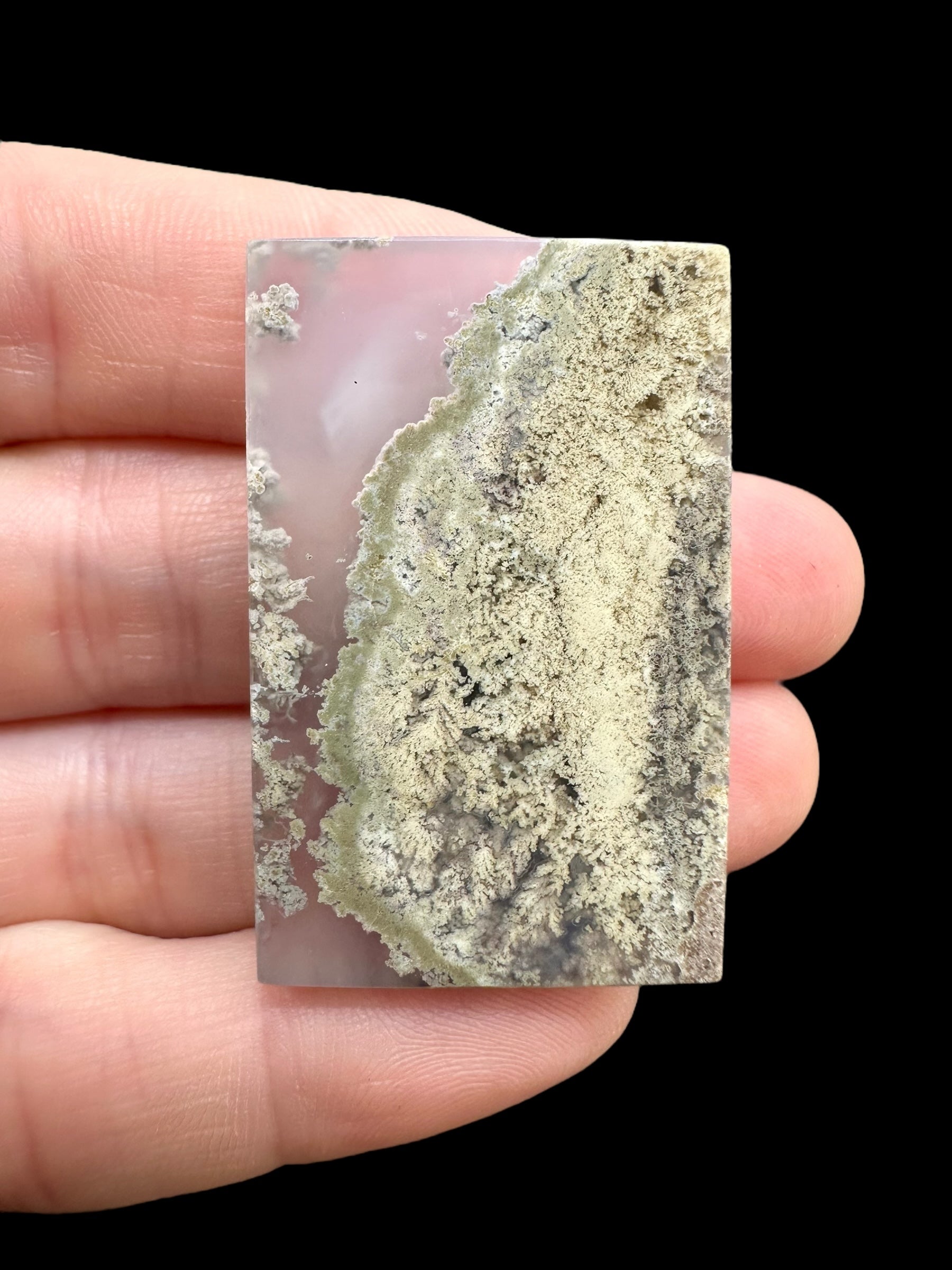 Moos agate plate – West Java, Indonesia