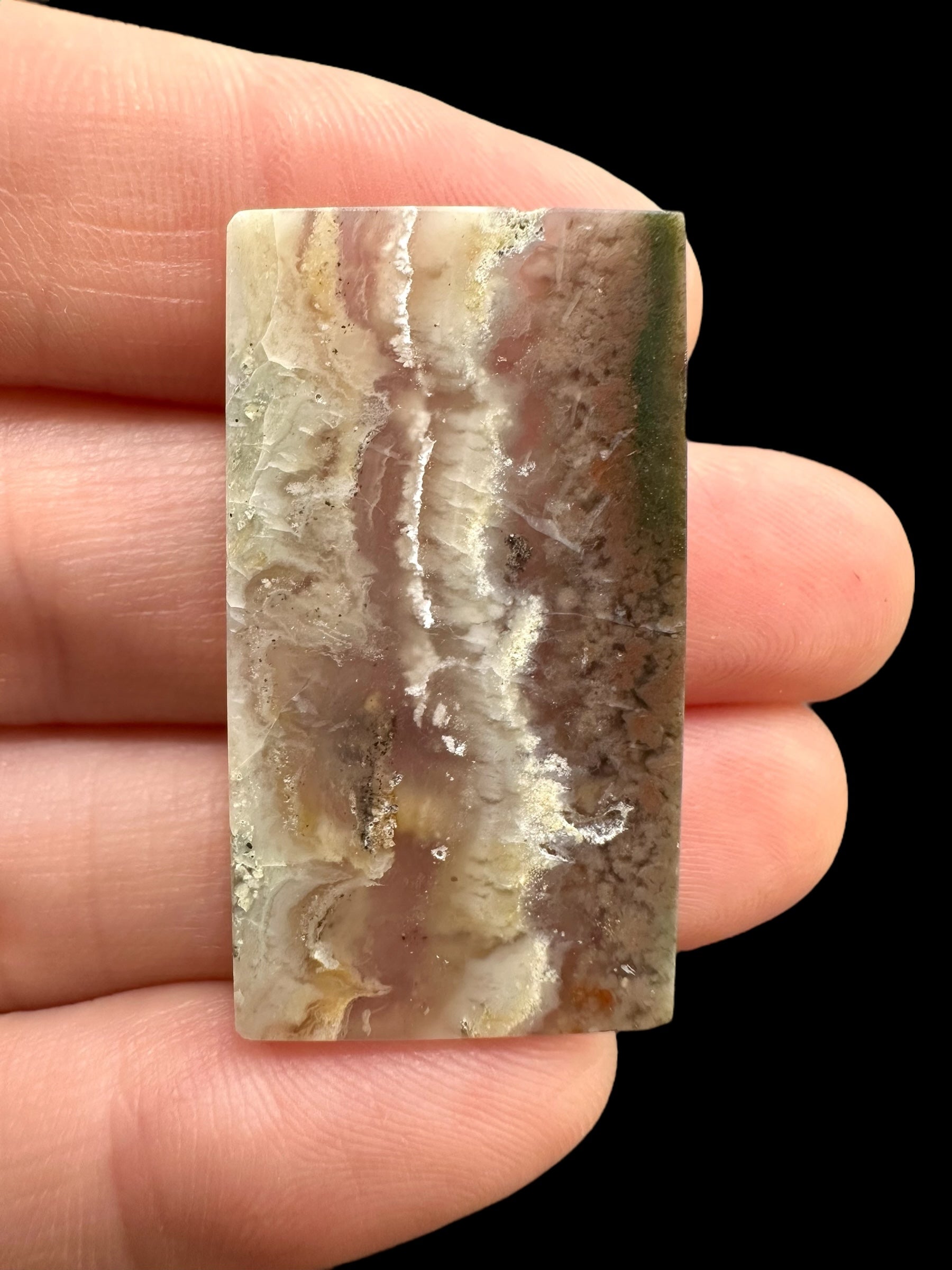 Moos agate plate – West Java, Indonesia - MECH159
