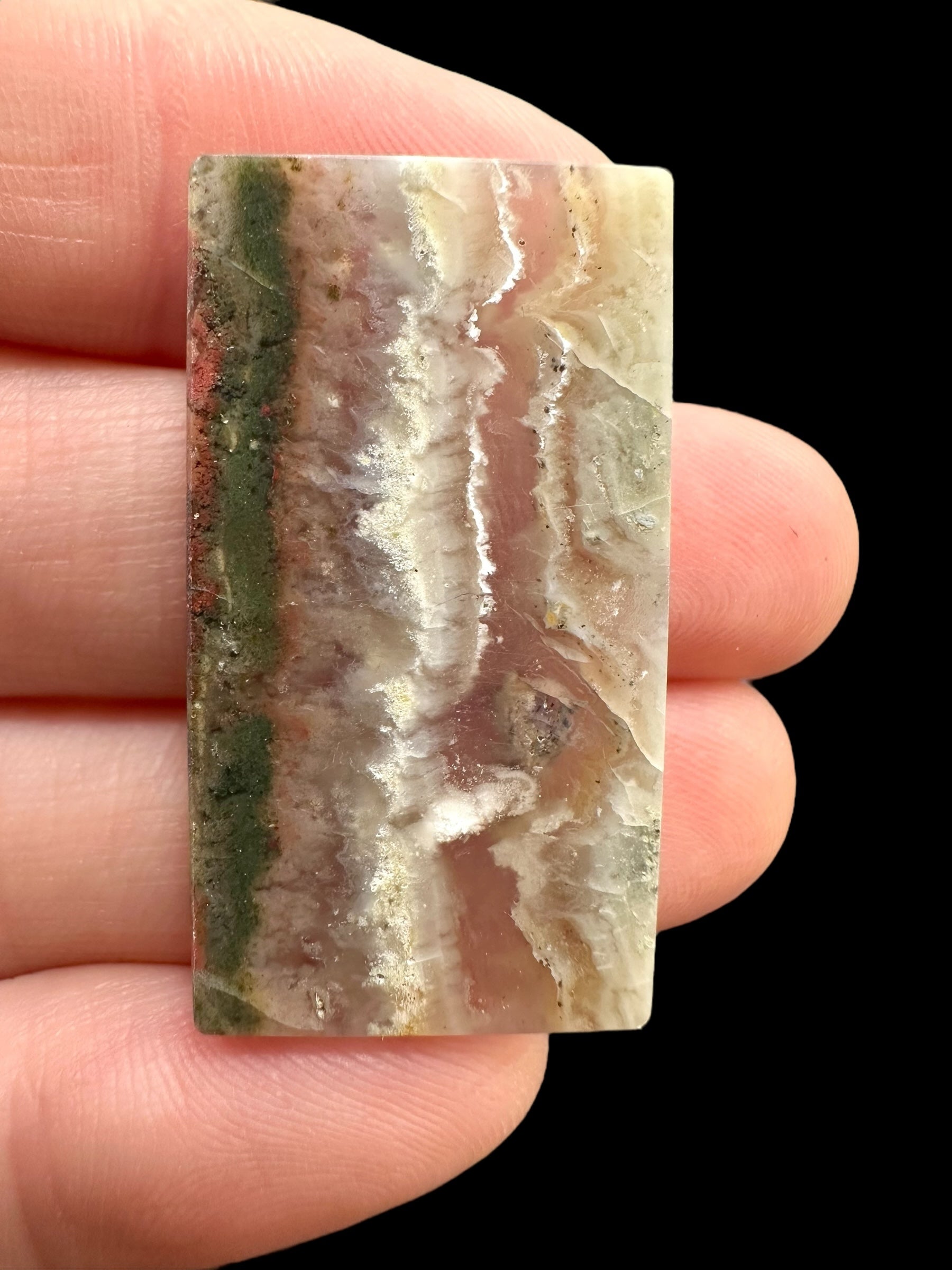Moos agate plate – West Java, Indonesia