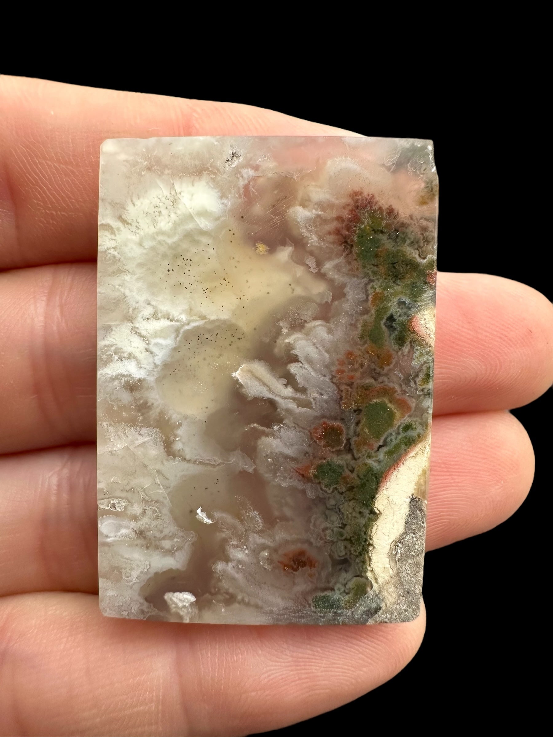 Moos agate plate – West Java, Indonesia - MECH162