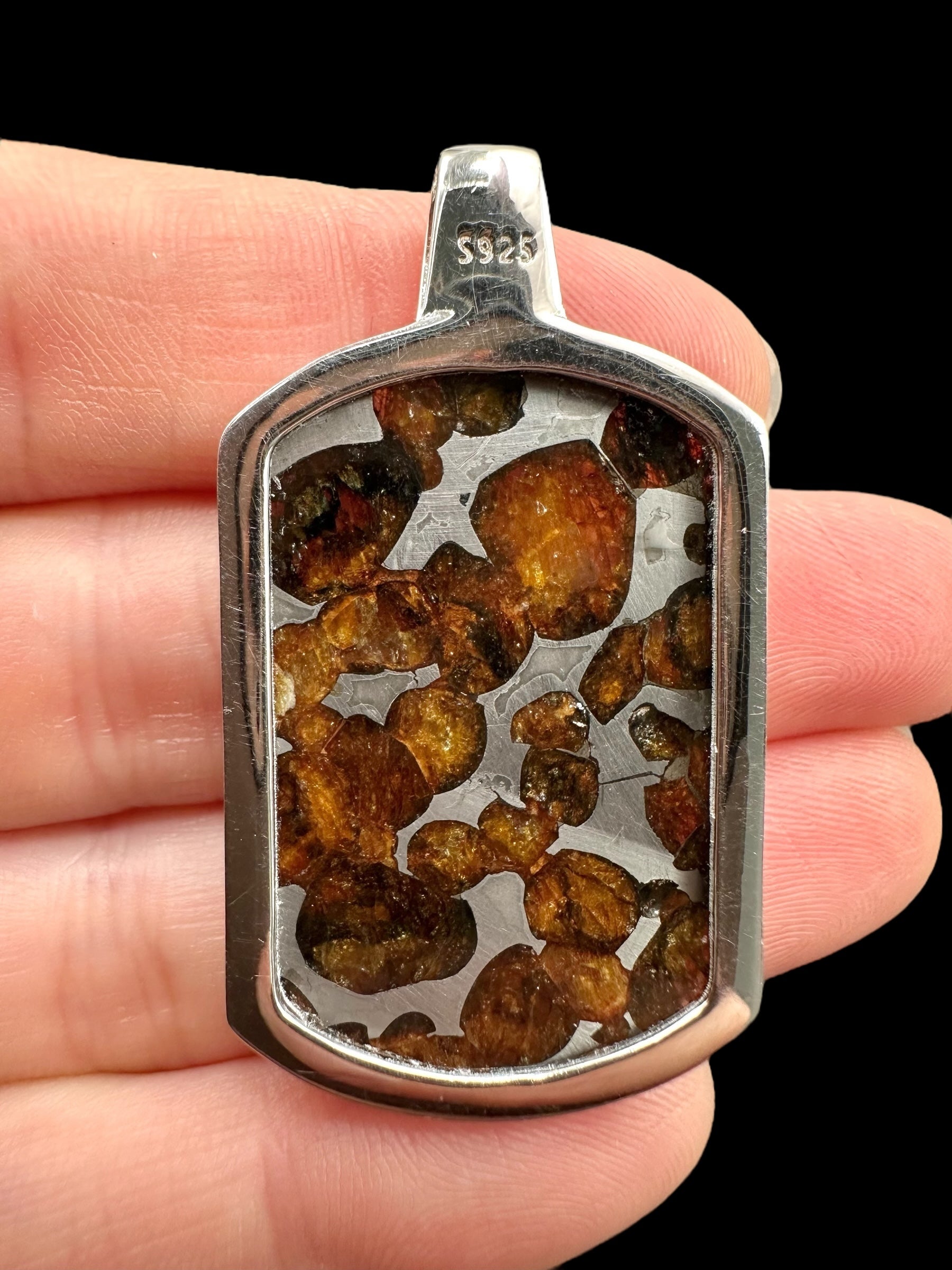 Sericho meteorite pendant - P/M061