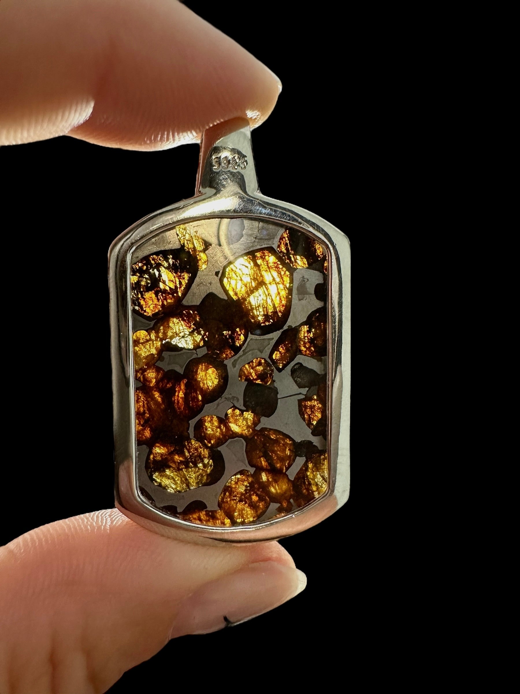 Sericho meteorite pendant - P/M061