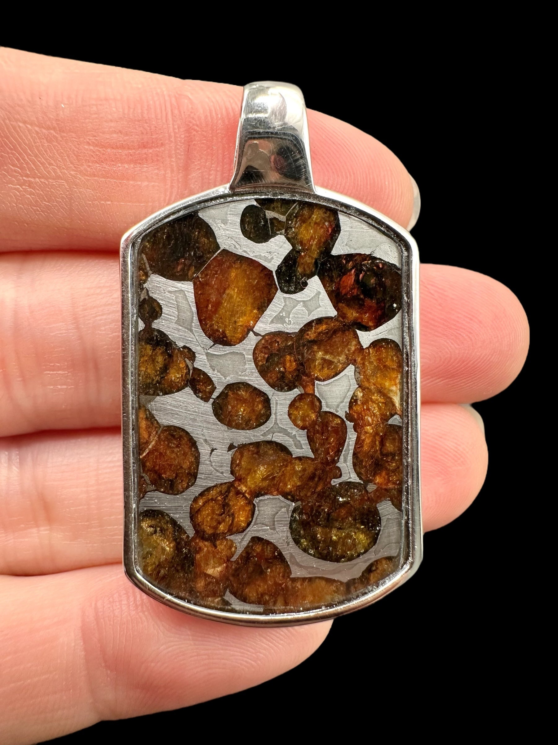 Sericho meteorite pendant