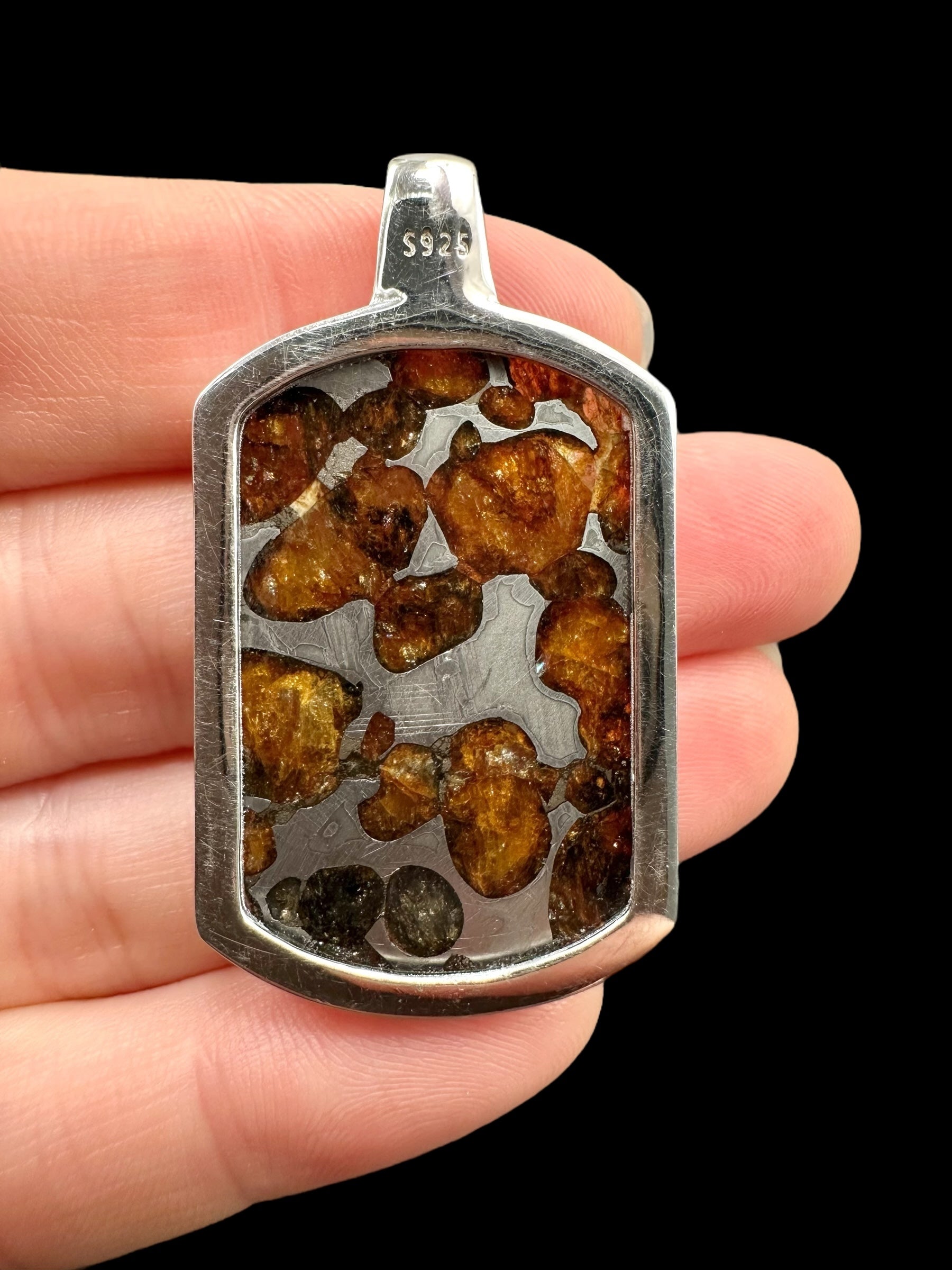 Sericho meteorite pendant - P/M062