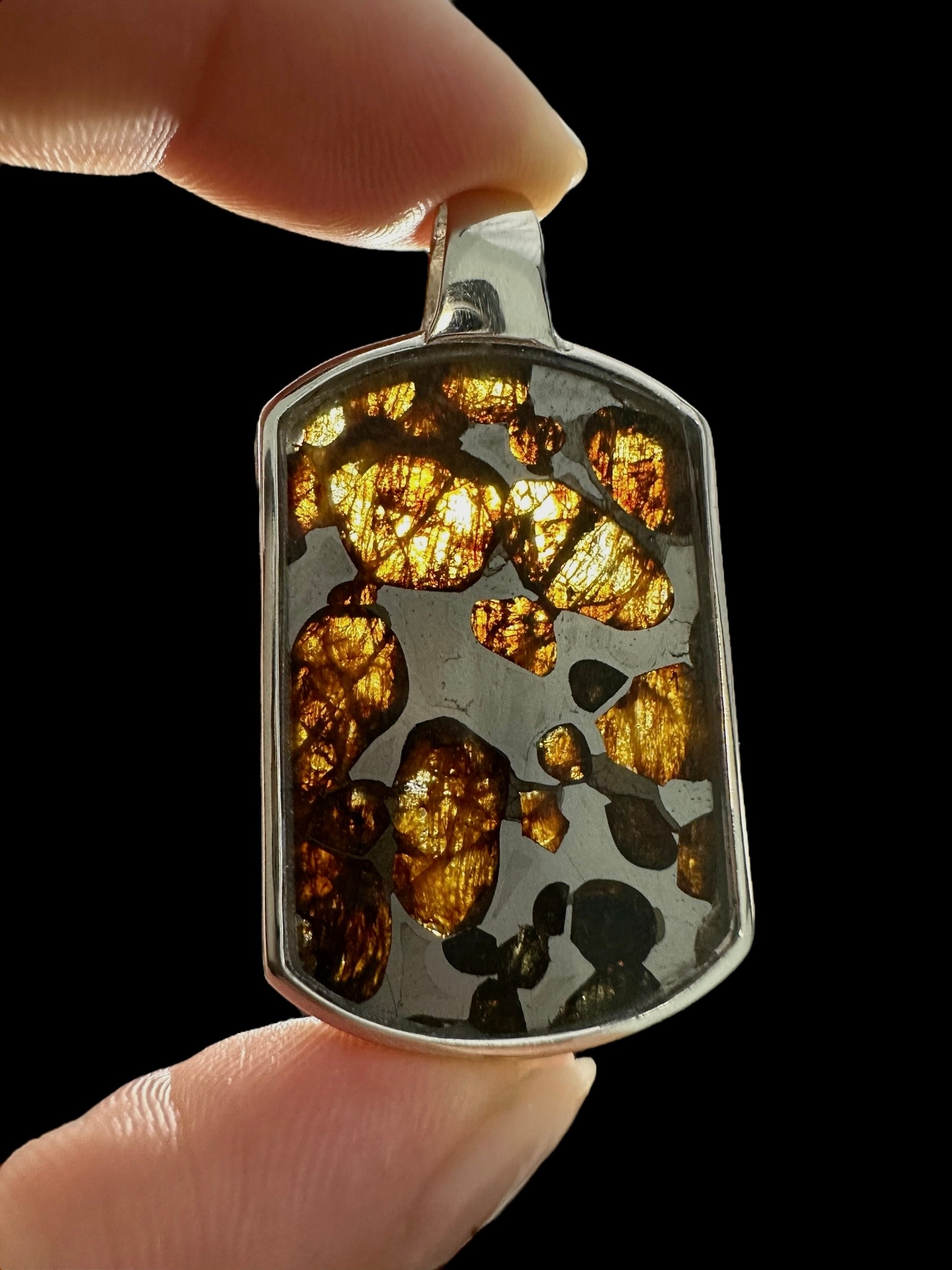 Sericho meteorite pendant - P/M062