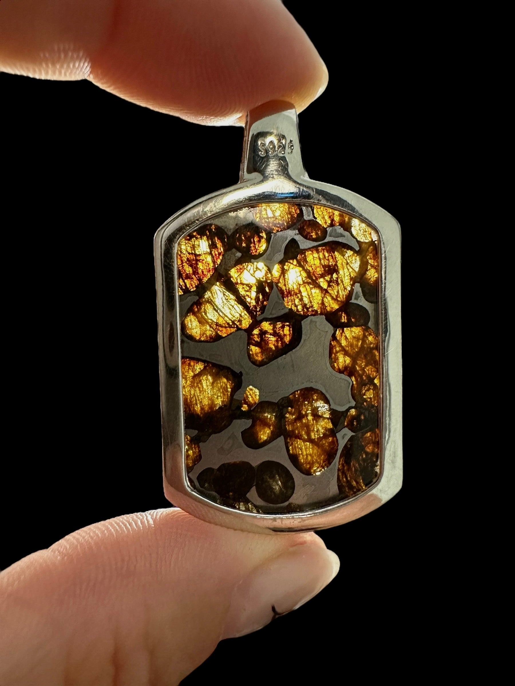 Sericho meteorite pendant - P/M062
