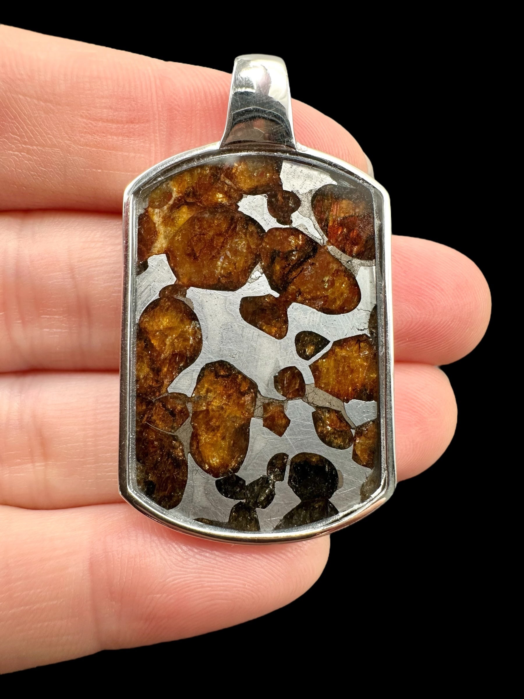 Sericho meteorite pendant