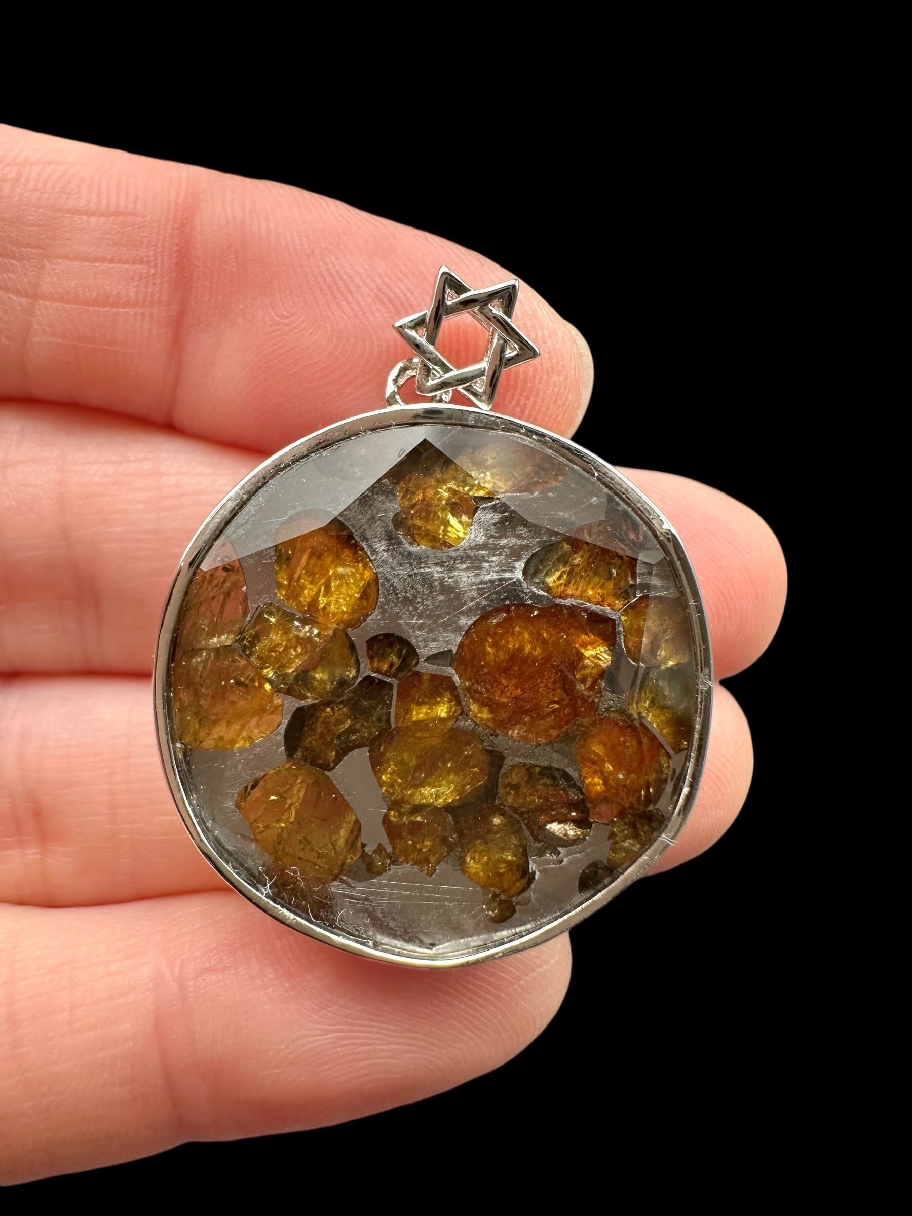 Sericho meteorite pendant - P/M063