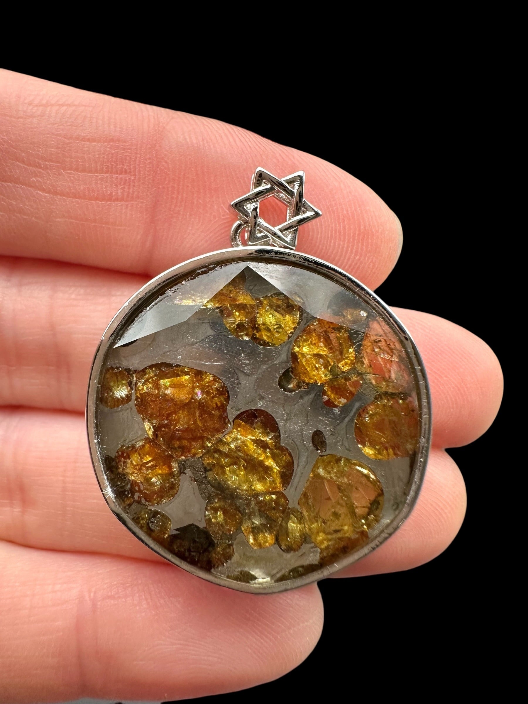 Sericho meteorite pendant - P/M063