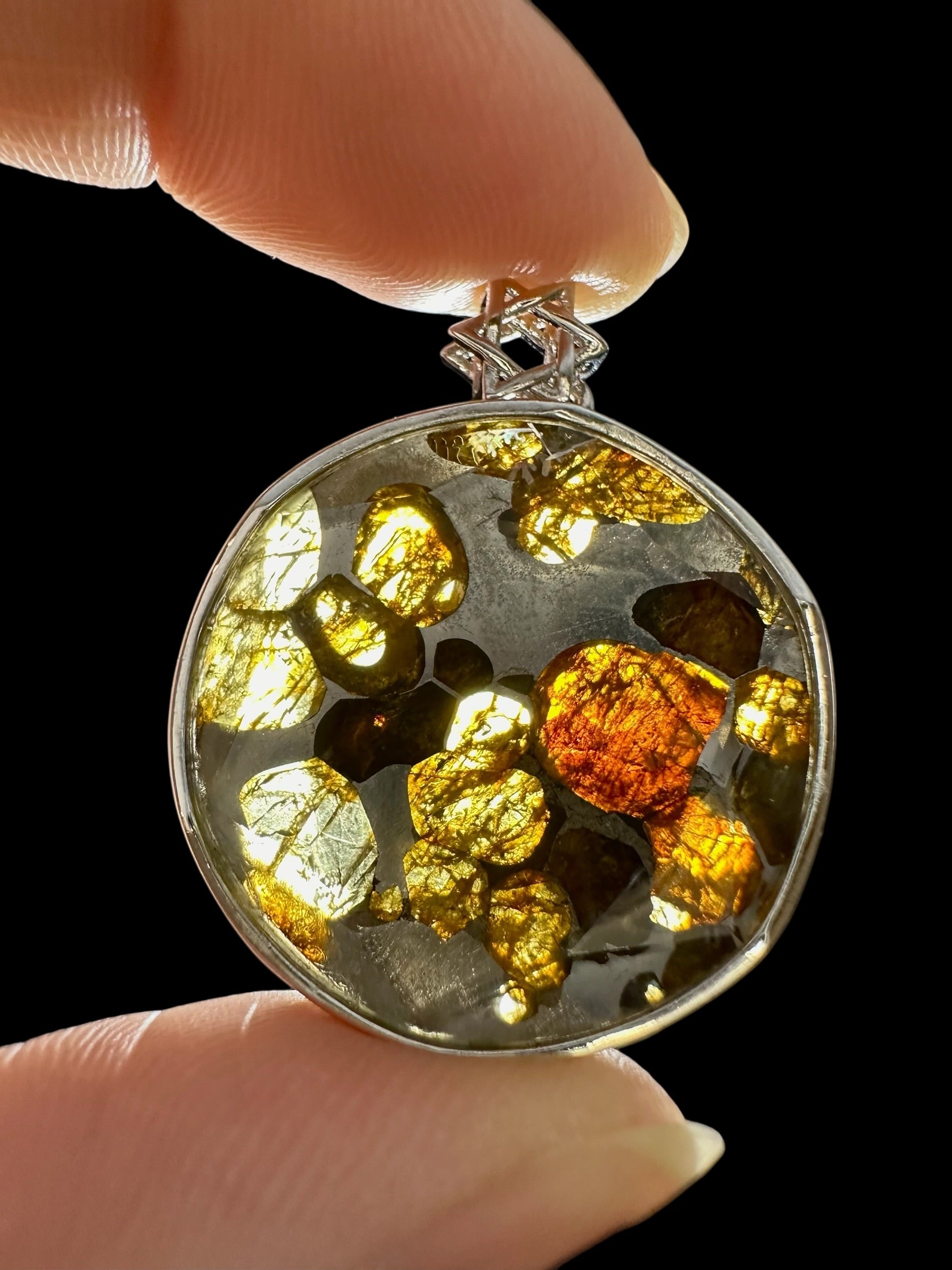 Sericho meteorite pendant - P/M063