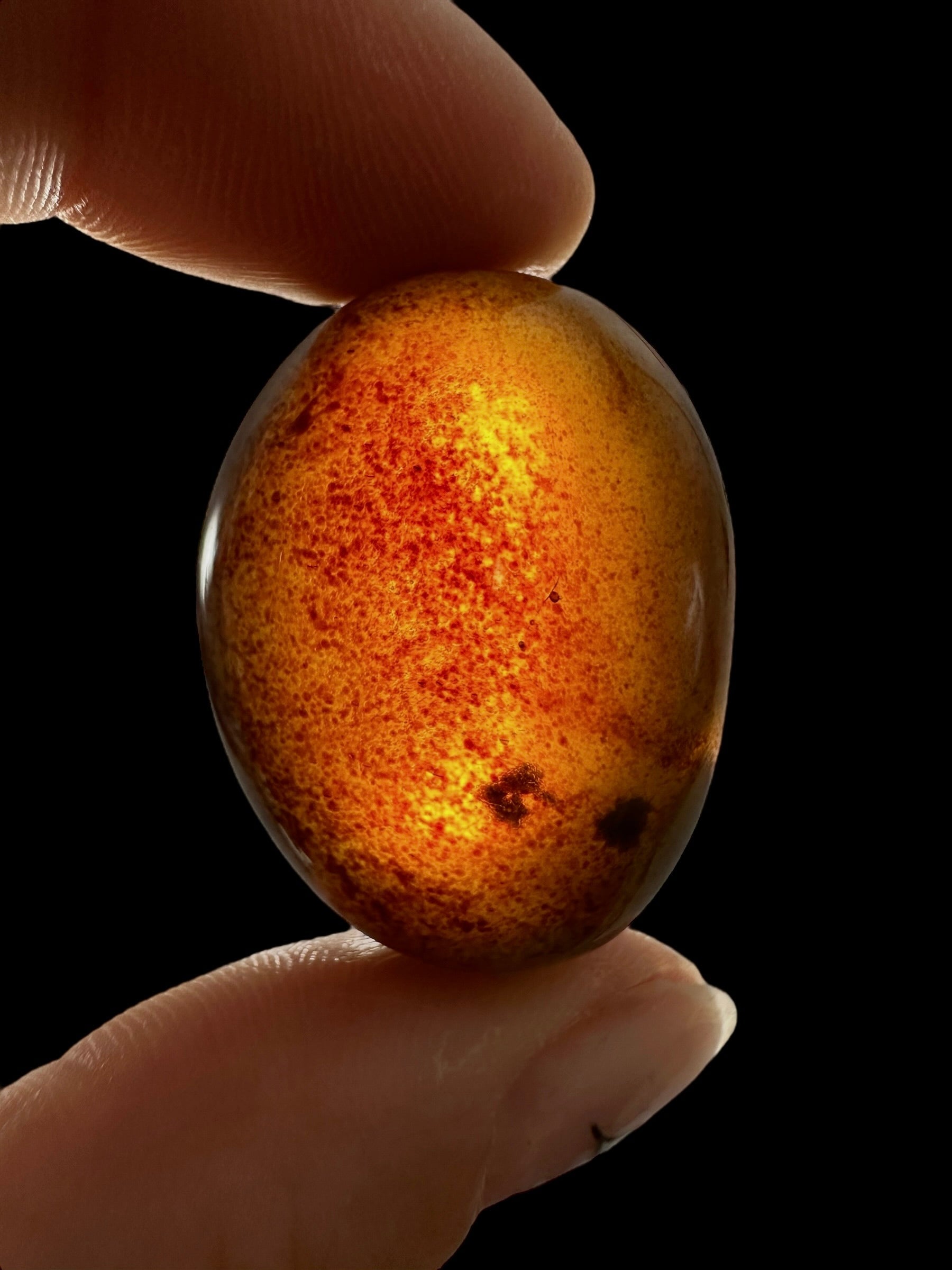 Tumbled amber – Sumatra, Indonesia - JN362