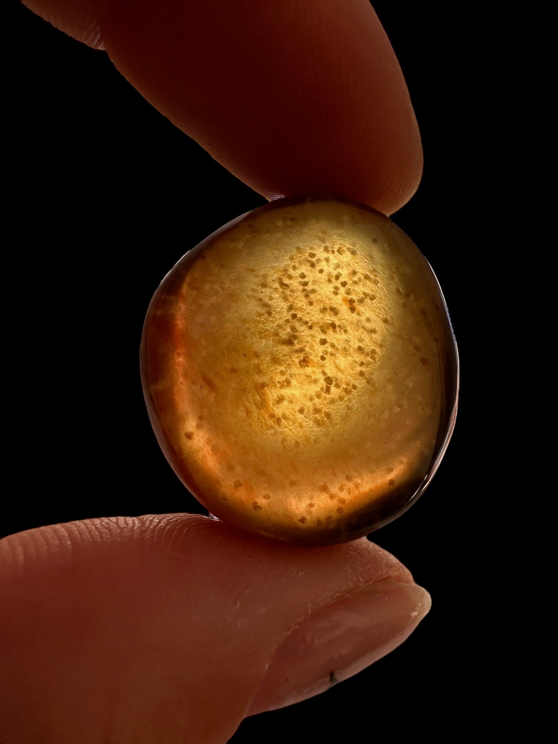 Tumbled amber – Sumatra, Indonesia - JN364