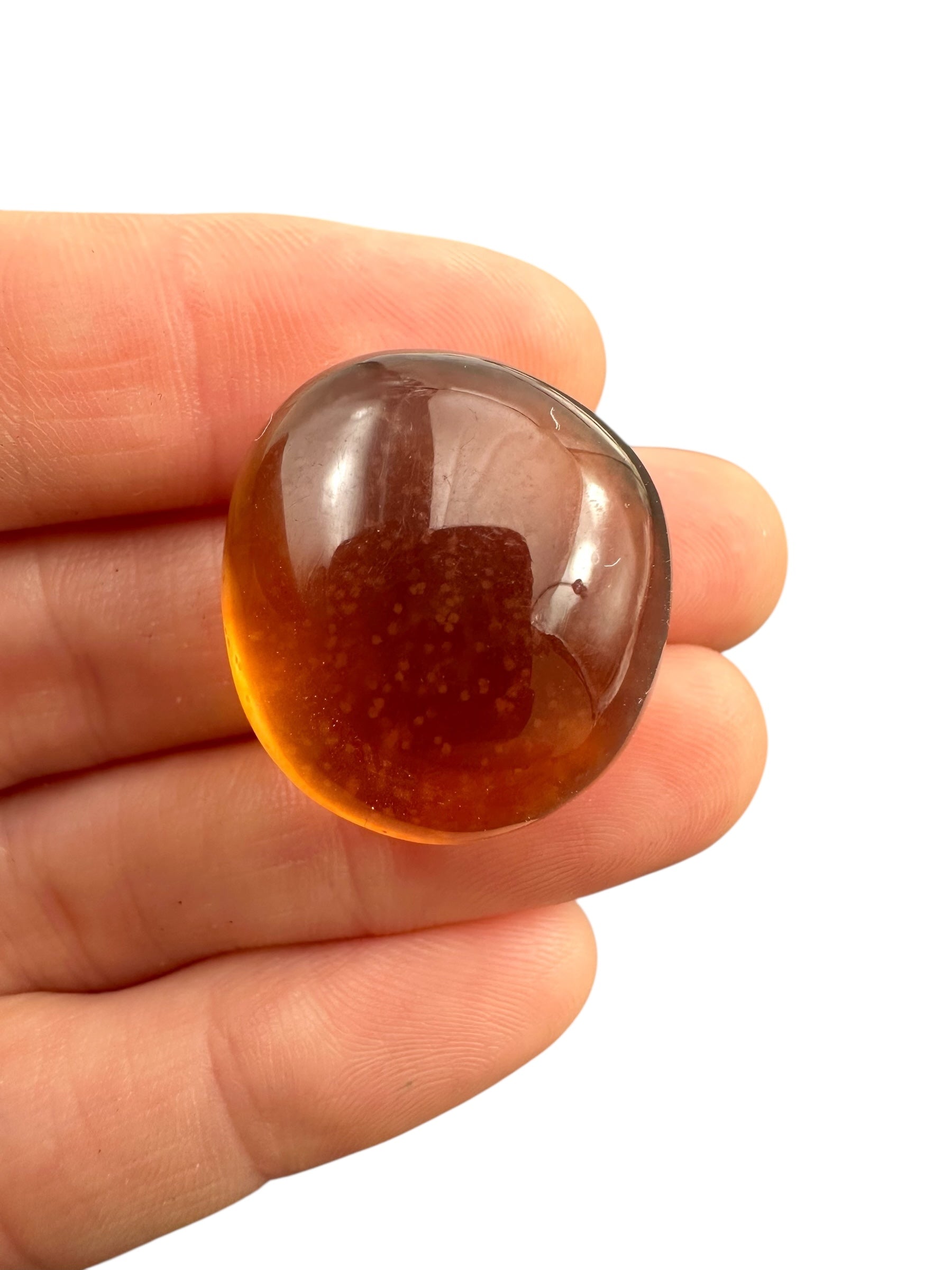 Tumbled amber – Sumatra, Indonesia