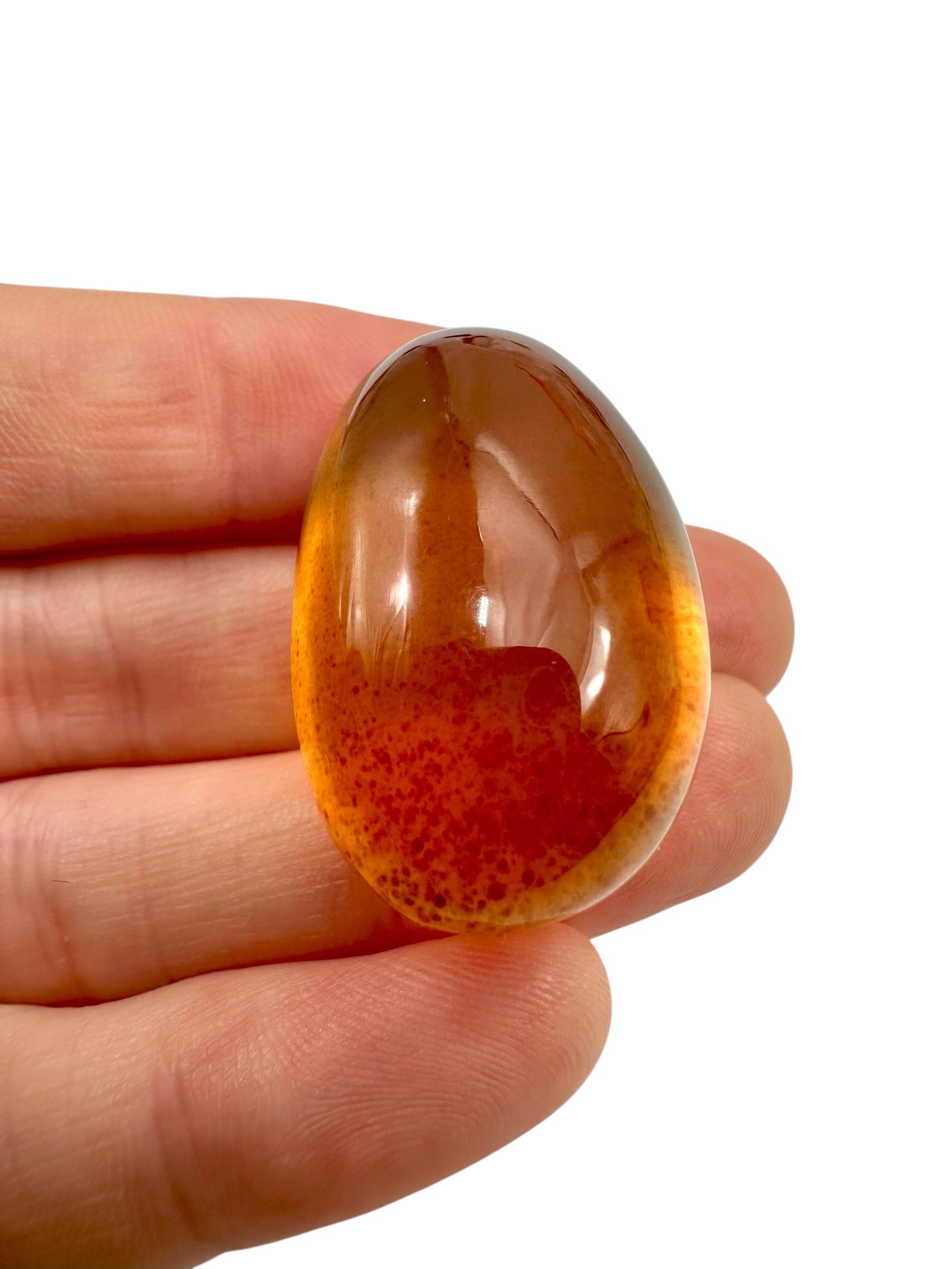 Tumbled amber – Sumatra, Indonesia - JN367