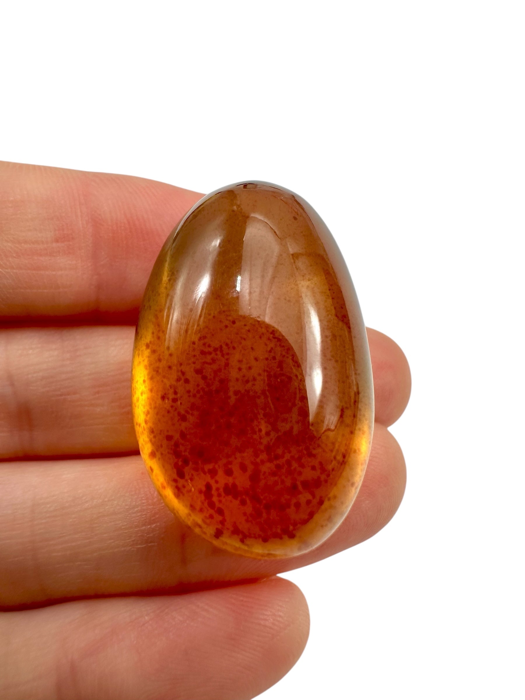 Tumbled amber – Sumatra, Indonesia