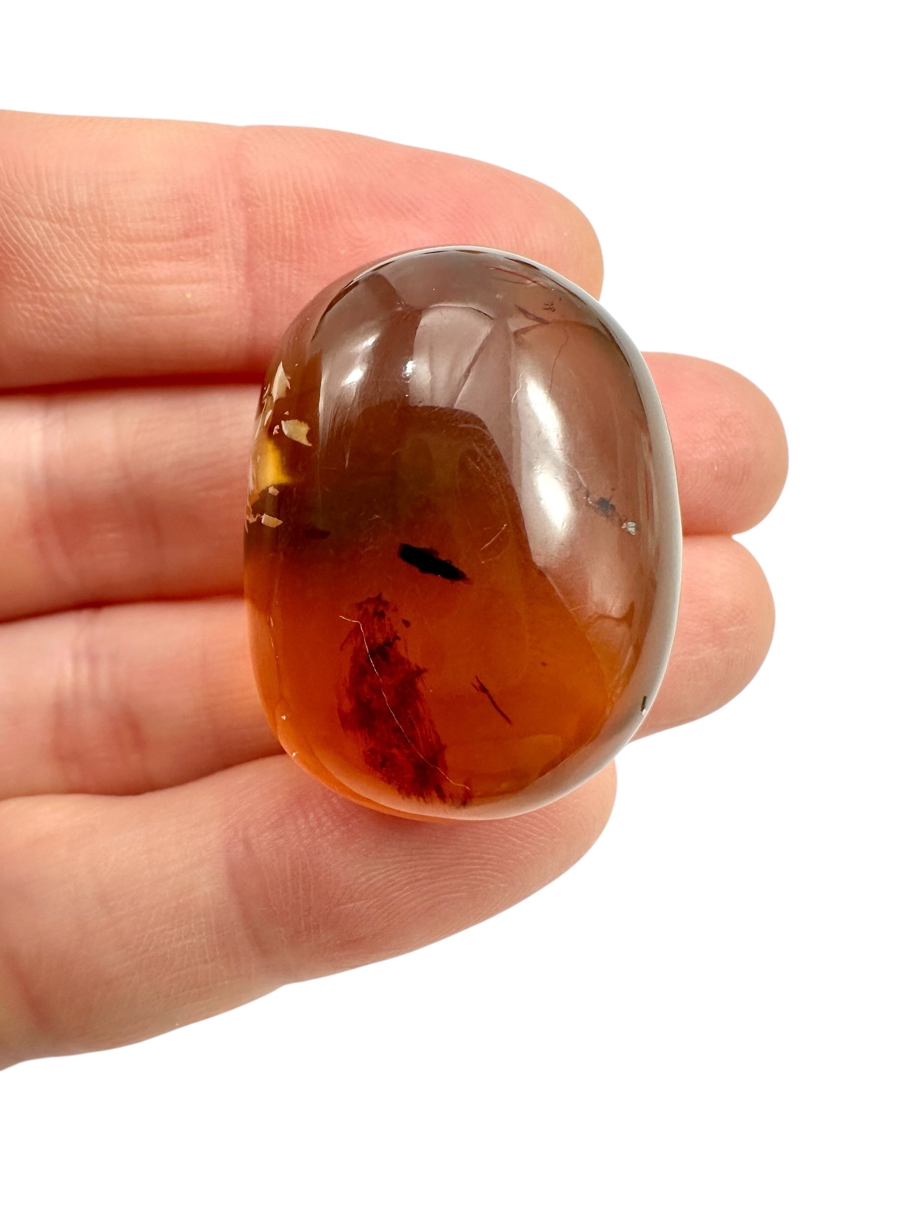 Tumbled amber – Sumatra, Indonesia - JN374