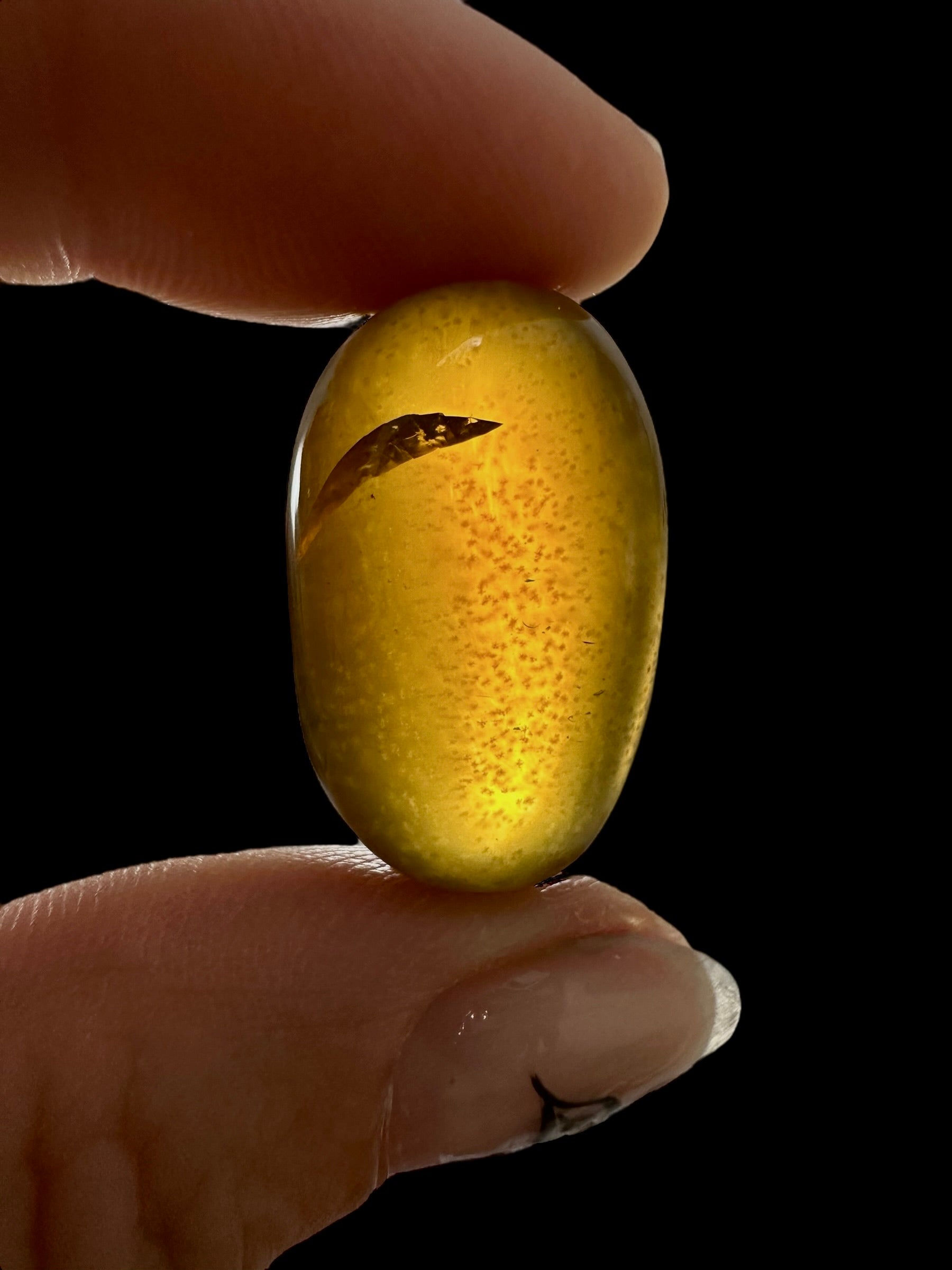 Tumbled amber – Sumatra, Indonesia - JN379