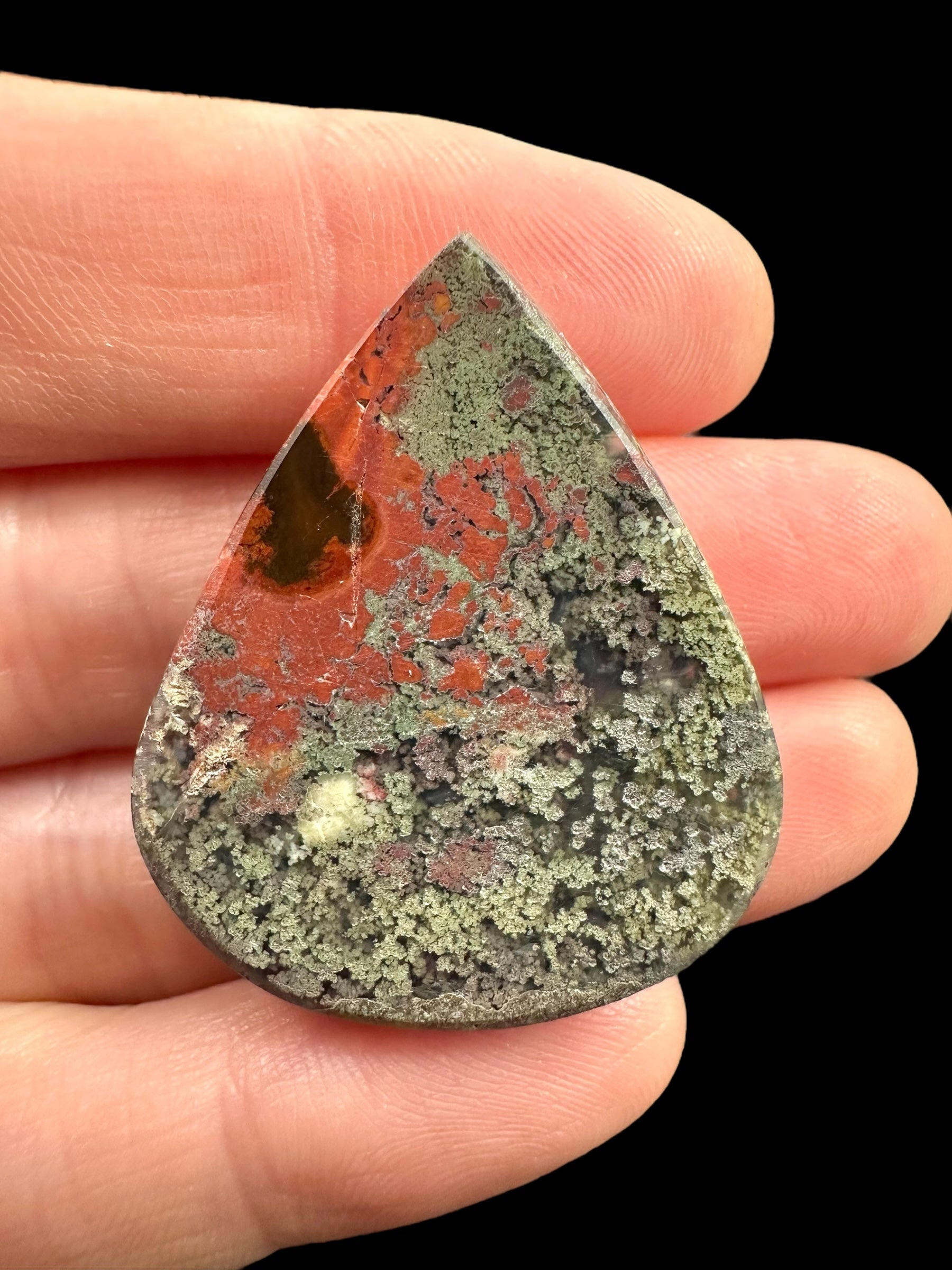 Moos agate cabochon – West Java, Indonesia - MECH173