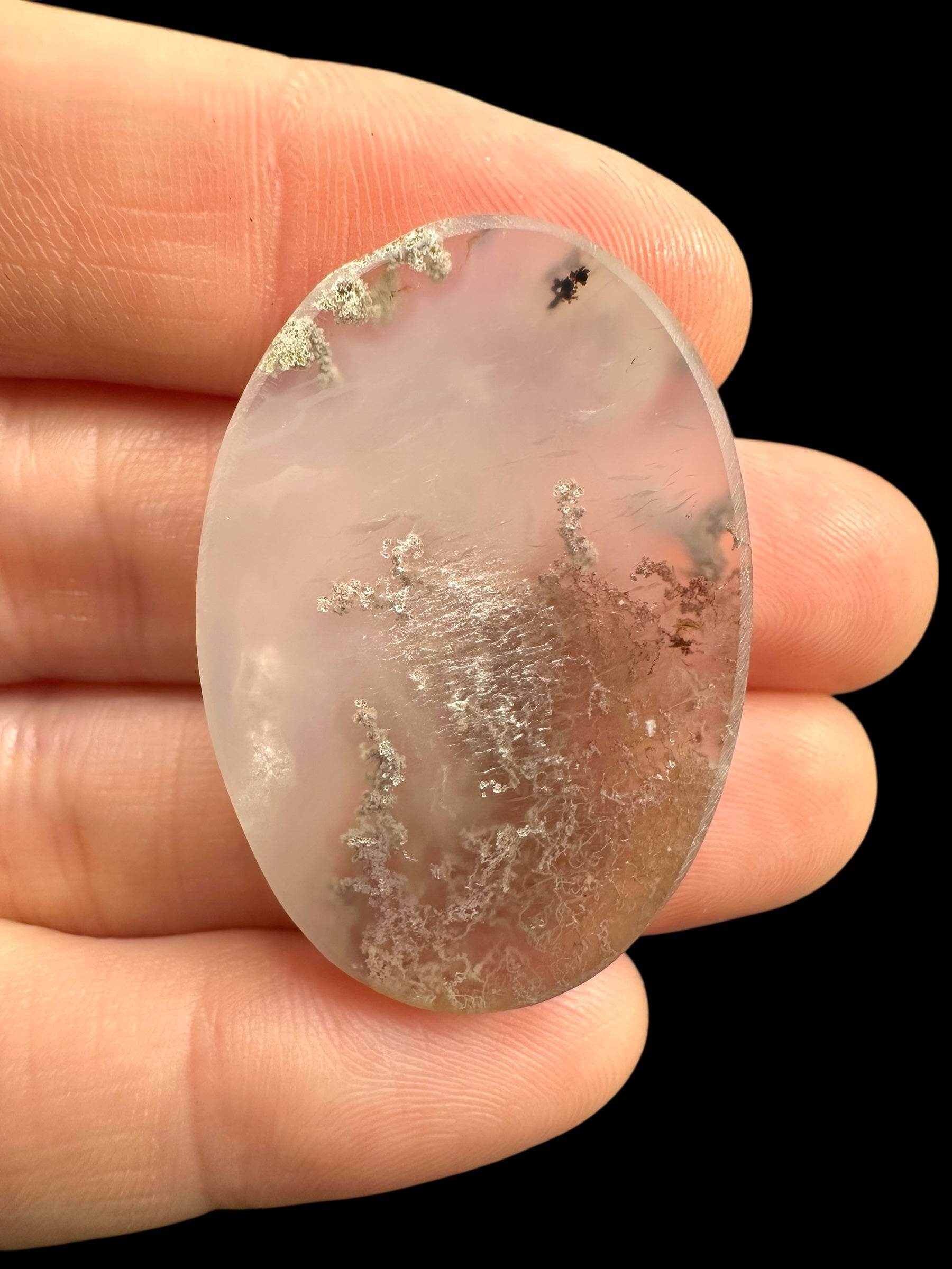 Moos agate cabochon – West Java, Indonesia - MECH176