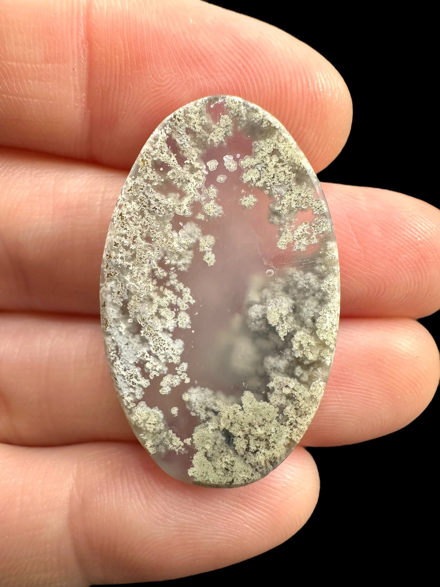Moos agate cabochon – West Java, Indonesia - MECH179
