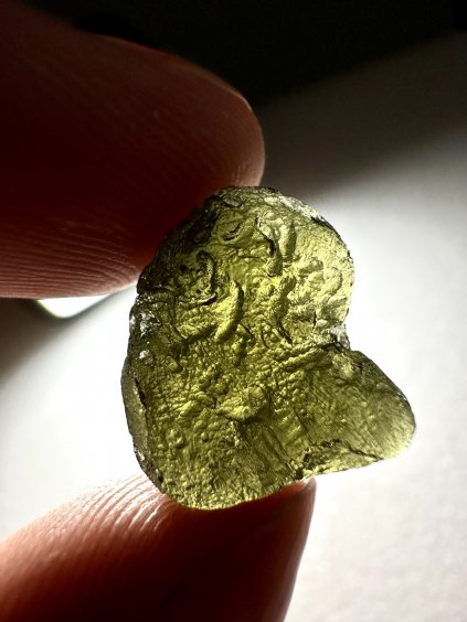 Moldavite Grezza – Jakule – 2,3g - V289