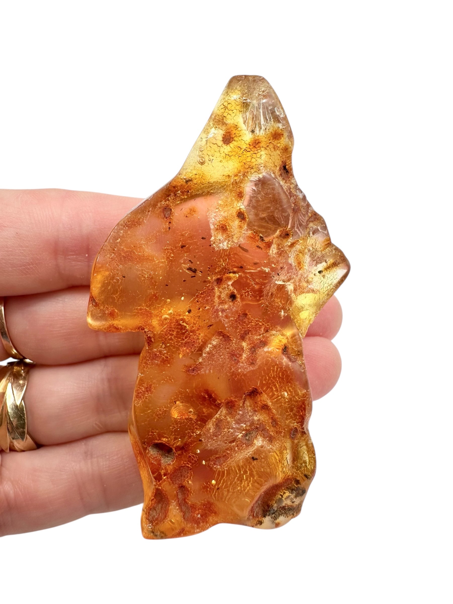 Insects in young amber (copal) 21,5g – Colombia - IK01