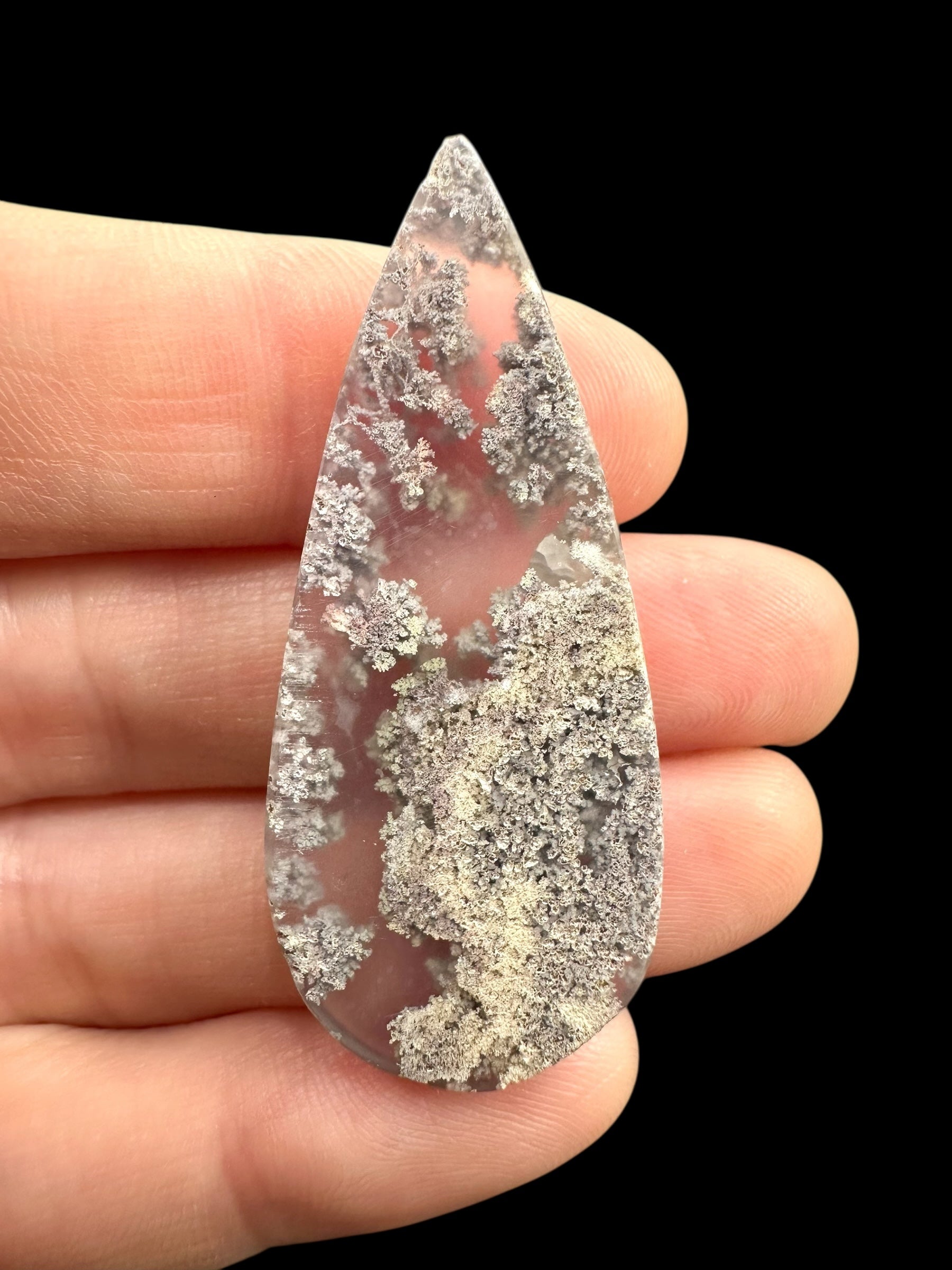 Moos agate cabochon – West Java, Indonesia - MECH192