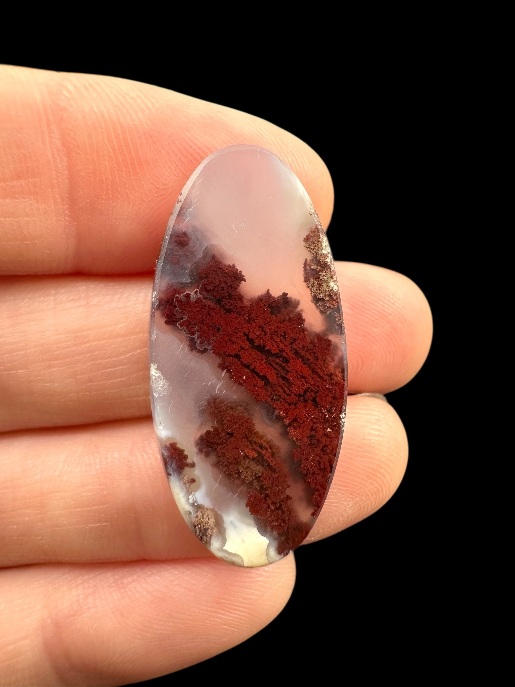 Moos agate cabochon – West Java, Indonesia - MECH197