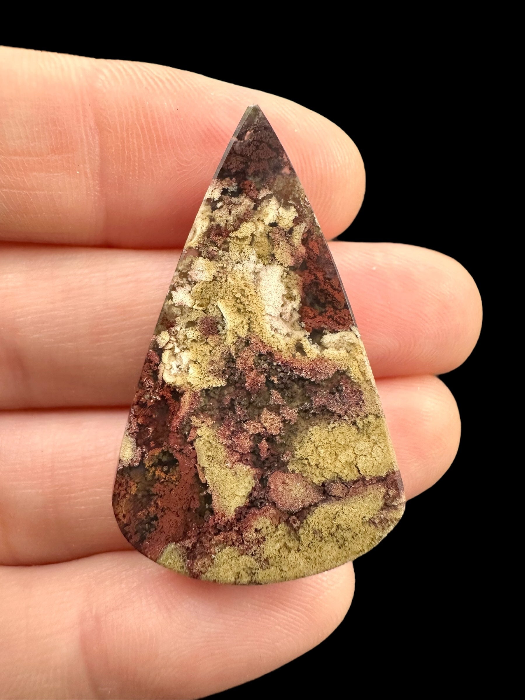 Moos agate cabochon – West Java, Indonesia - MECH205