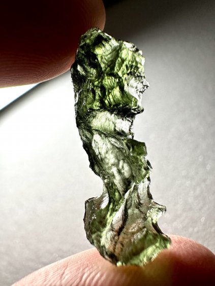 Moldavite Grezza – Maly Chlum – 2g - V348