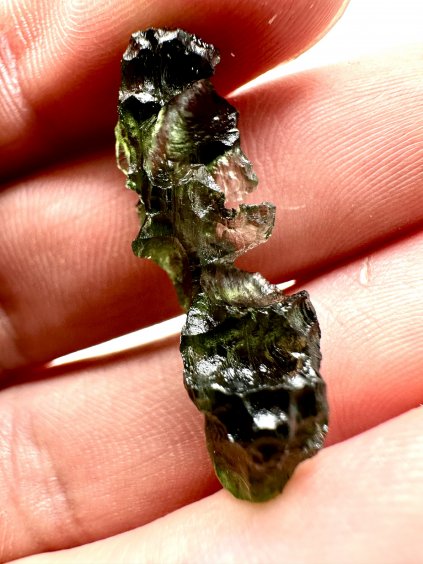 Moldavite Grezza – Maly Chlum – 2g - V348