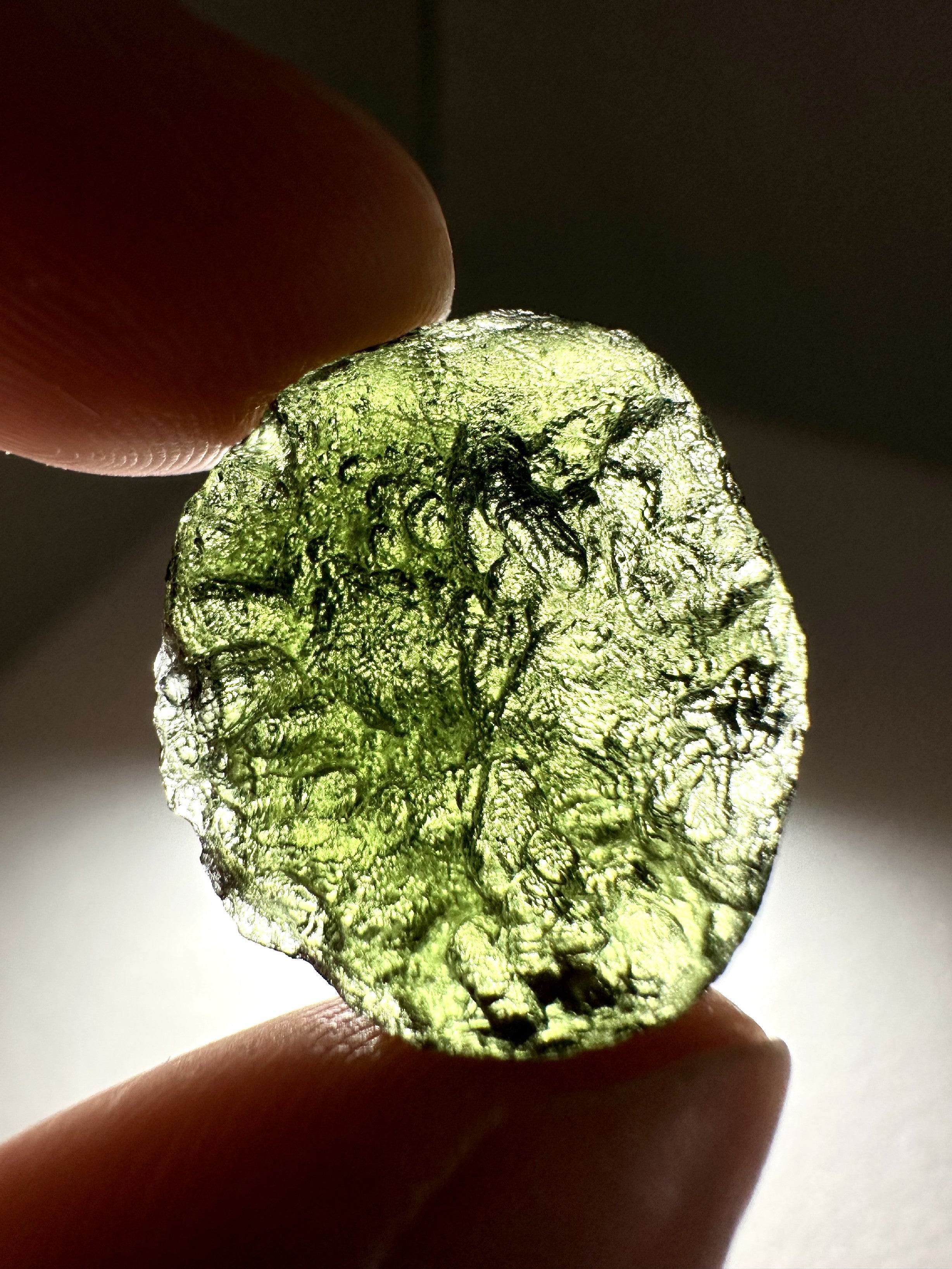 Moldavite – Locenice za jimkou – 4,7g - V2115