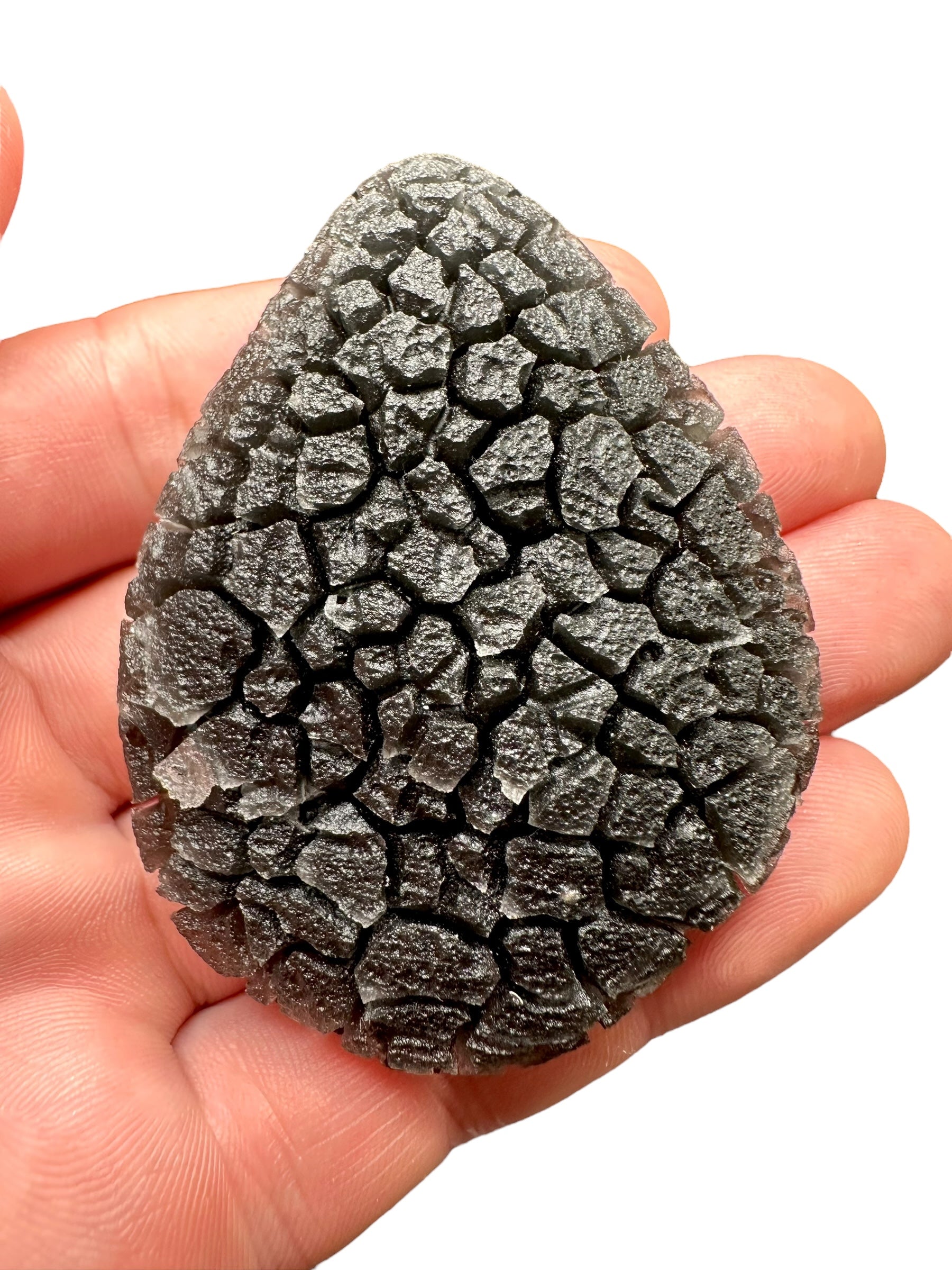 Carpathian obsidian 54,7g (Hedgehog) – Slovakia - OBJ001