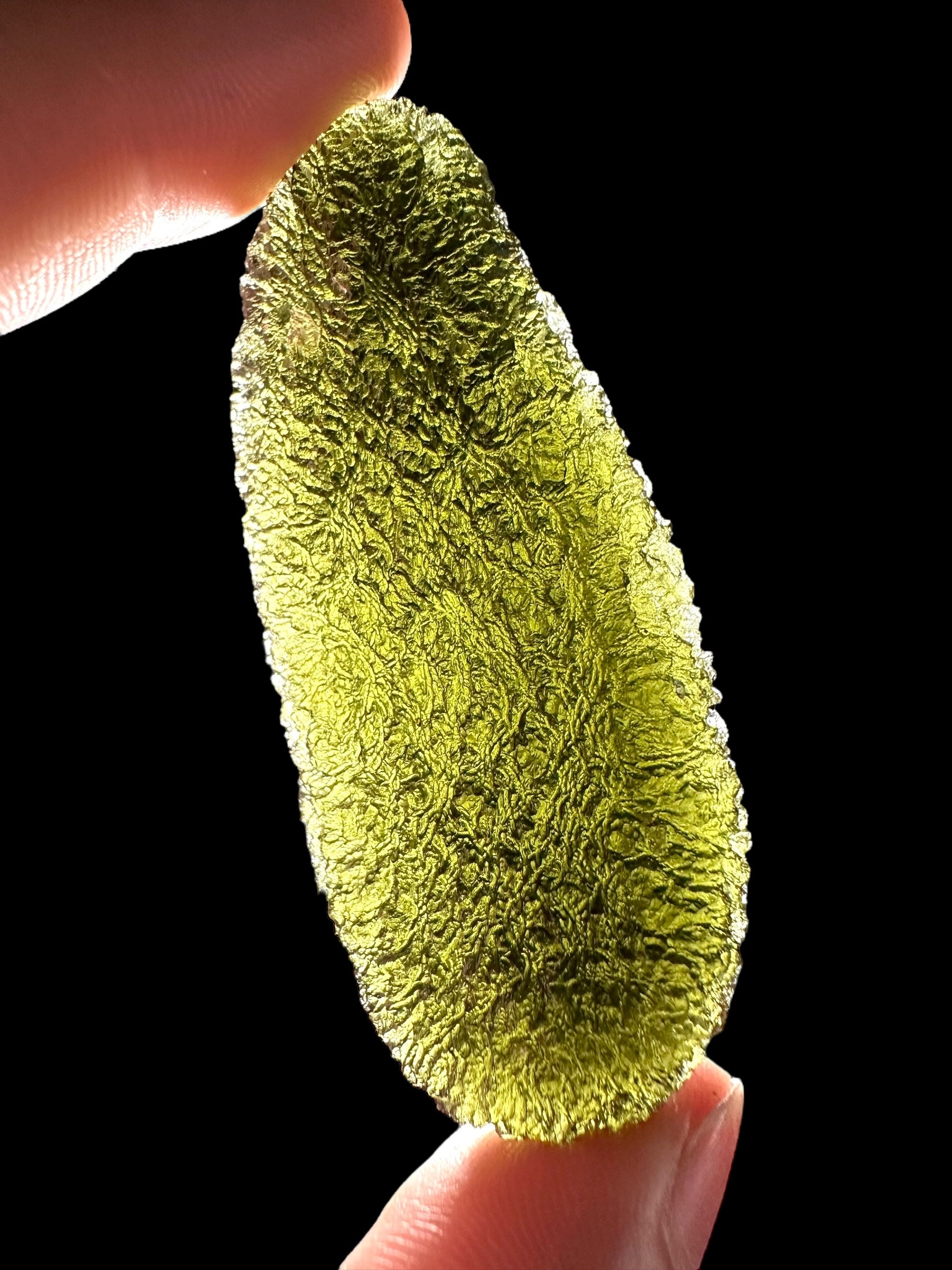 Moldavite – Chlum nad Malsi – 41,3g - V1866
