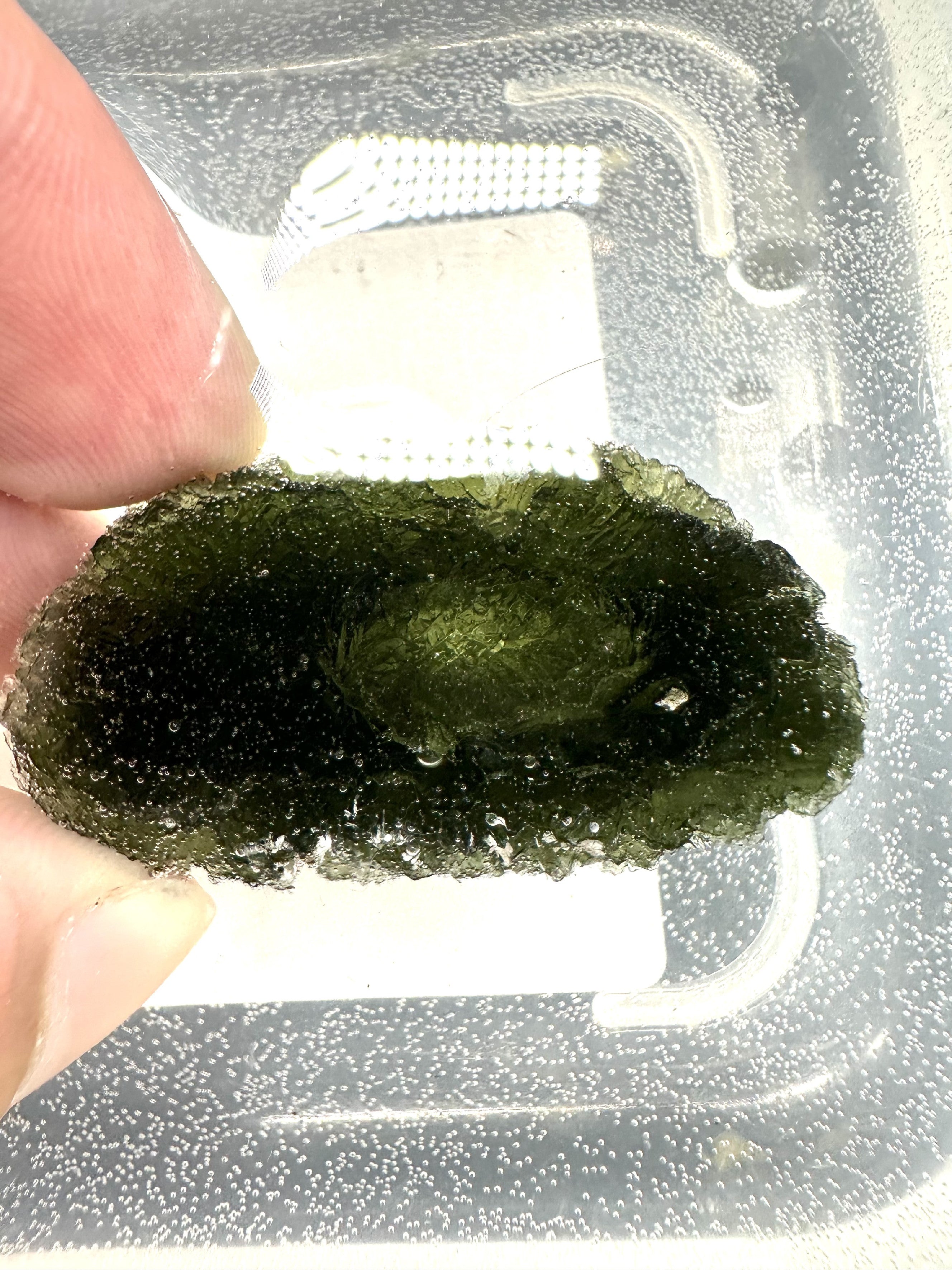 Moldavite – Besednice Stoh – 27,1g - V1875