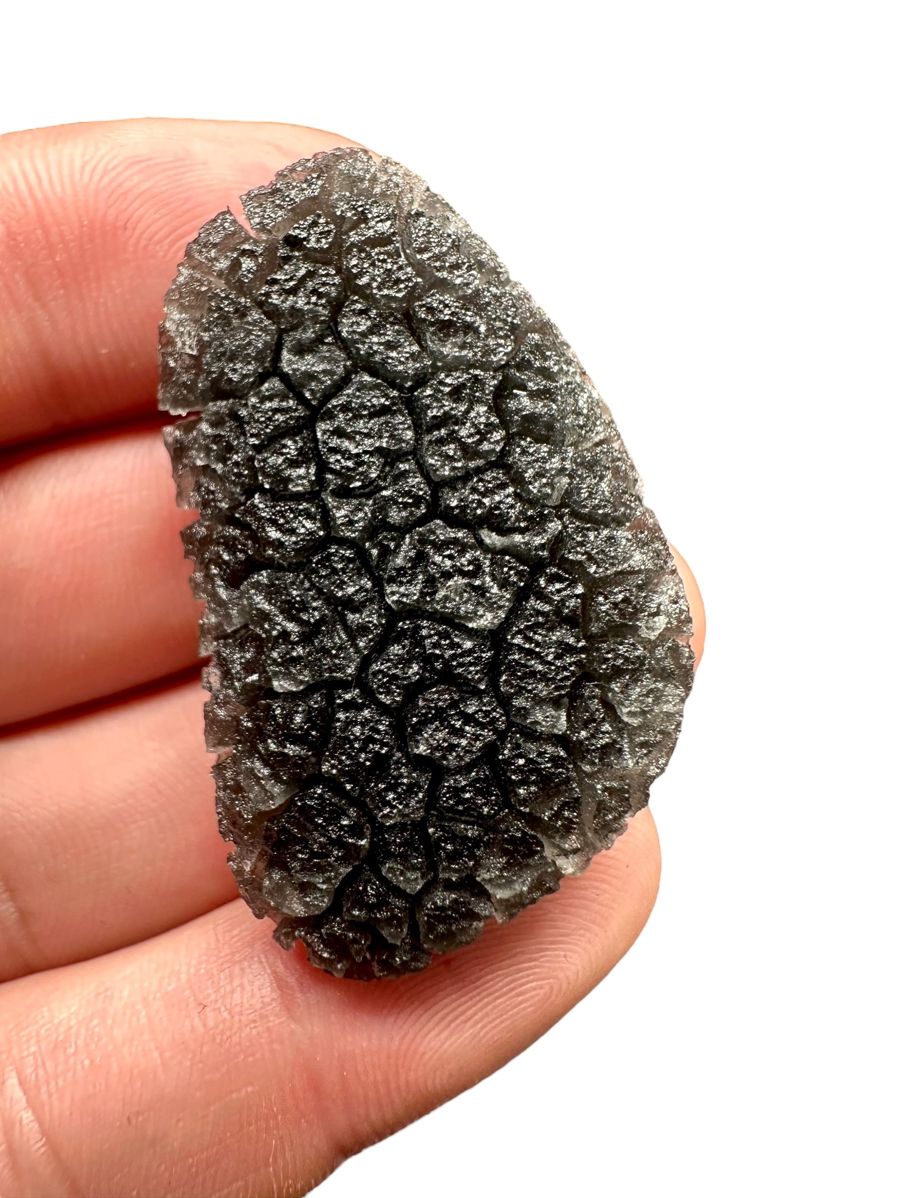 Carpathian obsidian 13,6g (Hedgehog) – Slovakia - OBJ011