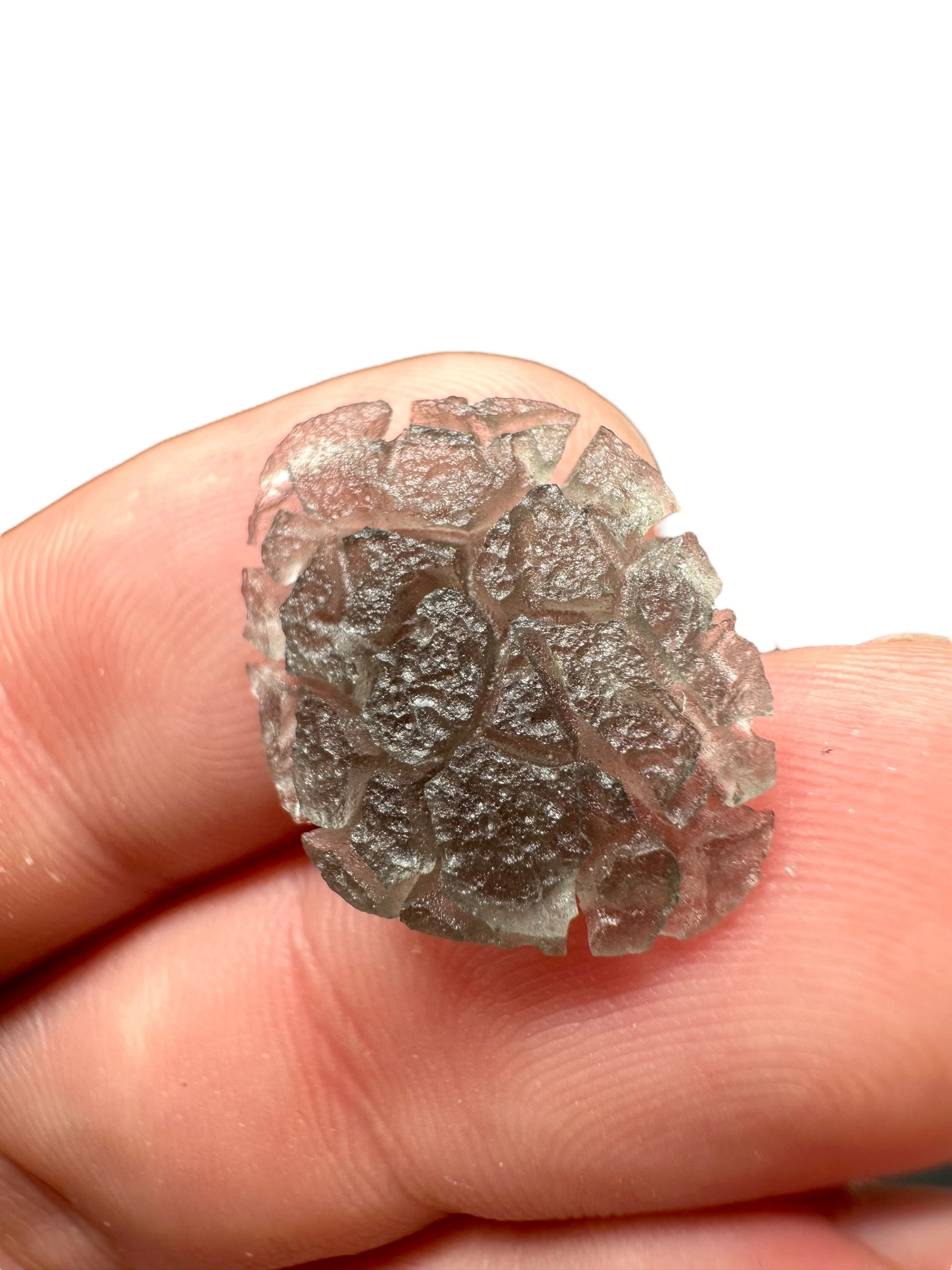 Carpathian obsidian 1,1g (Hedgehog) – Slovakia - OBJ039