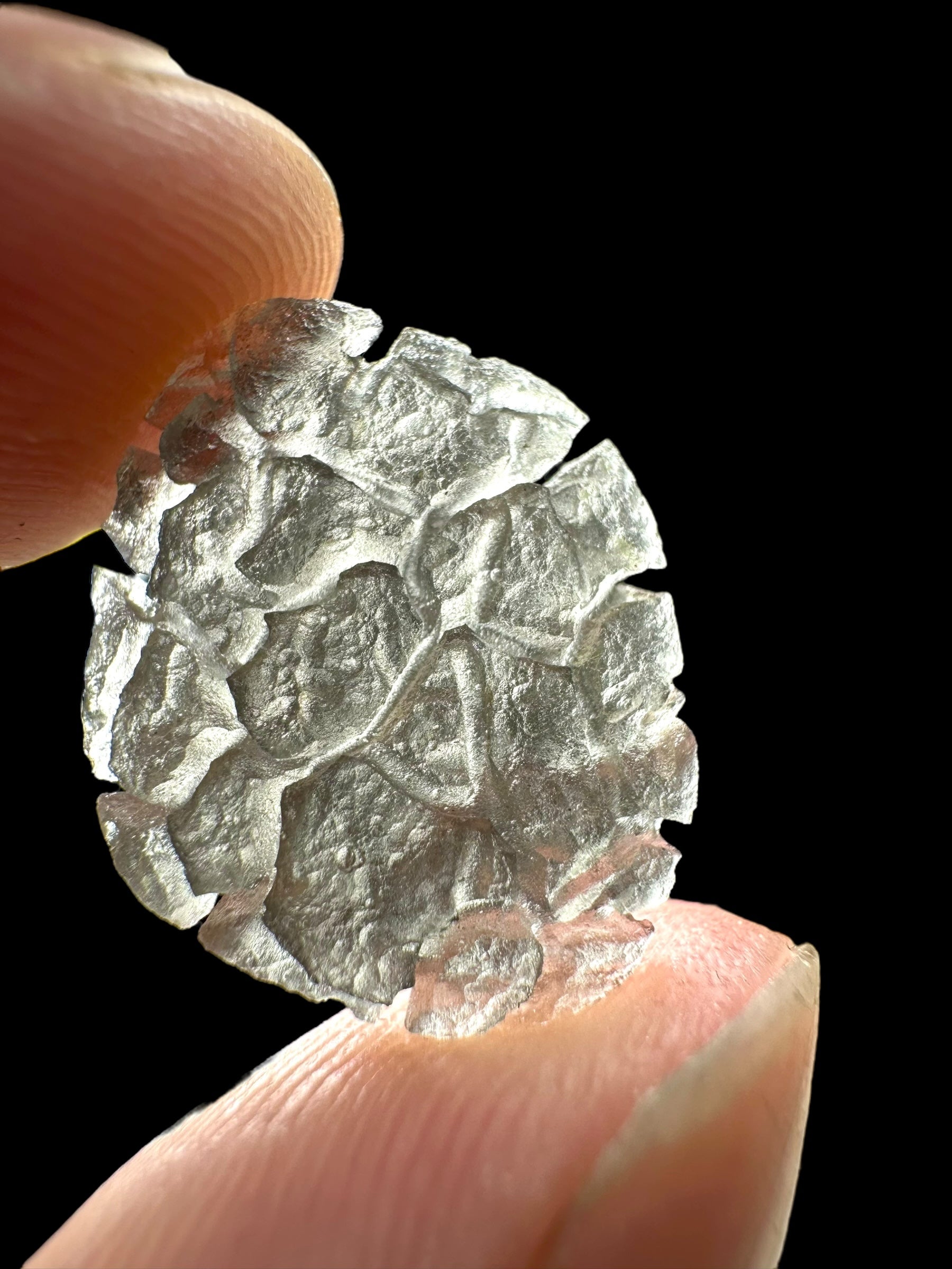 Carpathian obsidian 1,1g (Hedgehog) – Slovakia