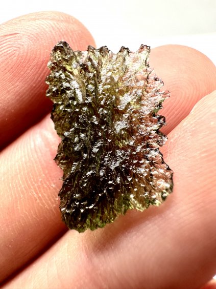 Moldavite Grezza – Maly Chlum – 1,4g - V367