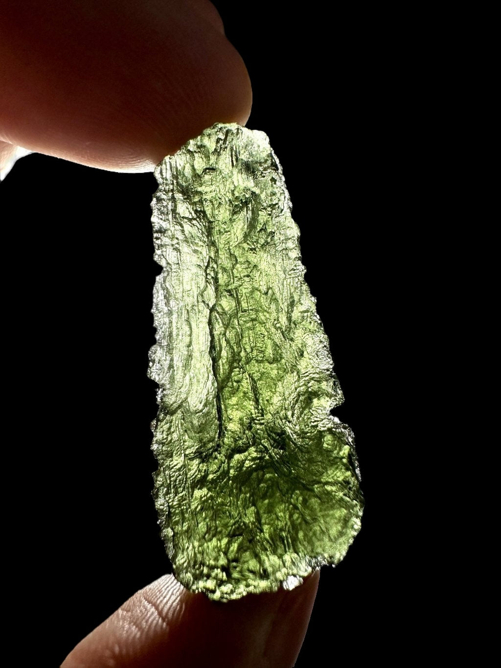 Moldavite – Chlum nad Malsi – 9,9g - V1632