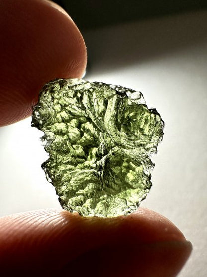 Moldavite Grezza – Maly Chlum – 2g - V369