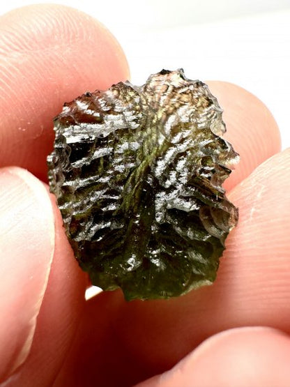 Moldavite Grezza – Maly Chlum – 2g - V369