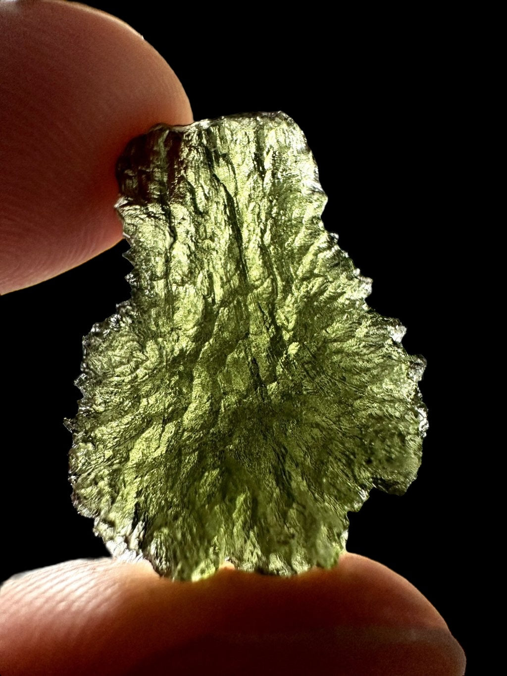 Moldavite – Chlum nad Malsi – 3,5g - V2188